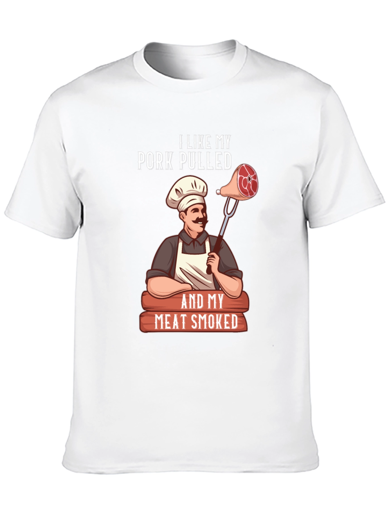 I Like My Pork Pulled Smoked Meat T-Shirt