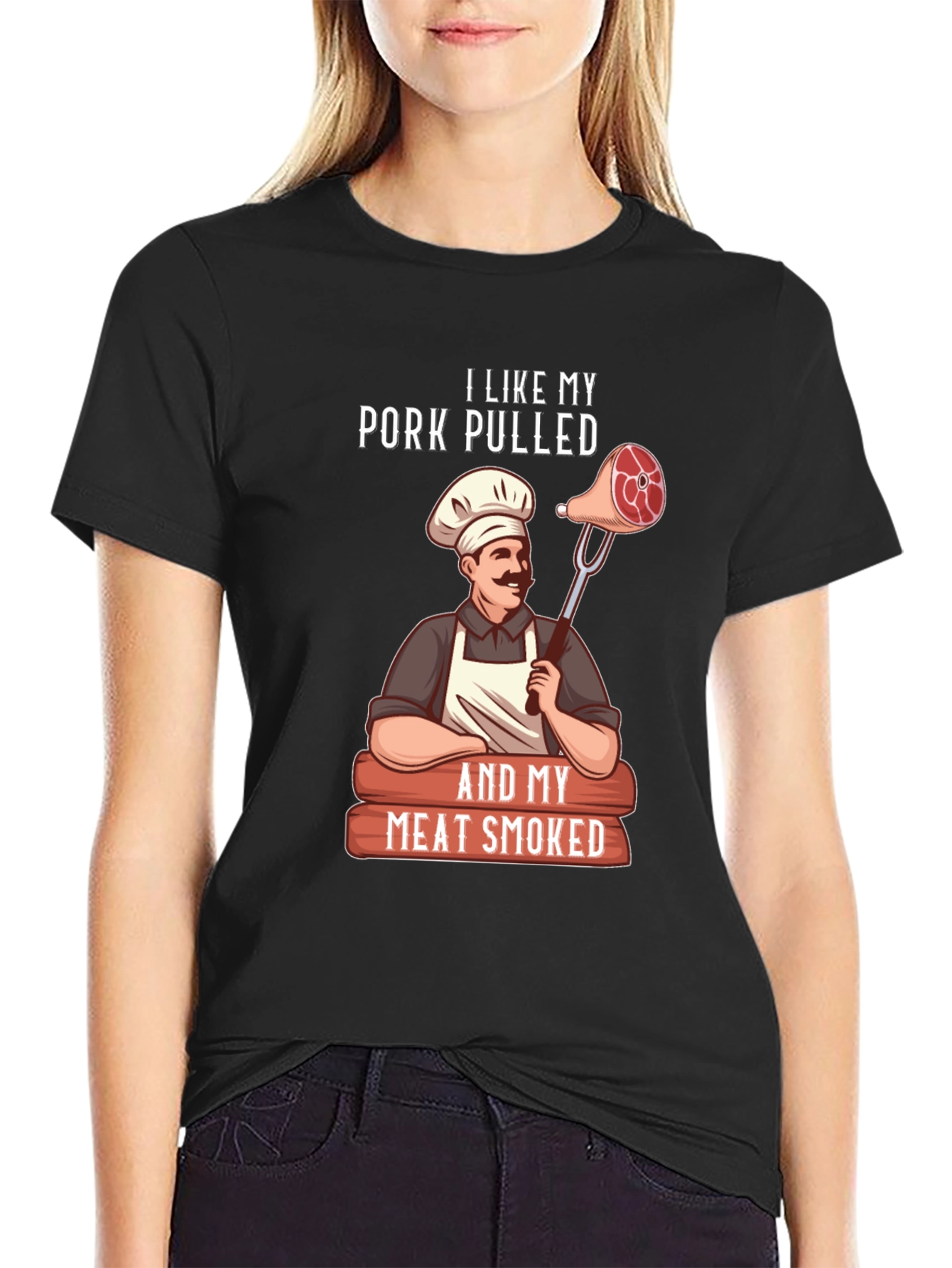 I Like My Pork Pulled Smoked Meat T-Shirt