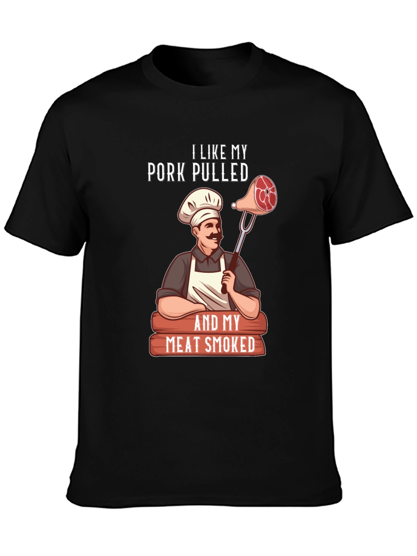 I Like My Pork Pulled Smoked Meat T-Shirt