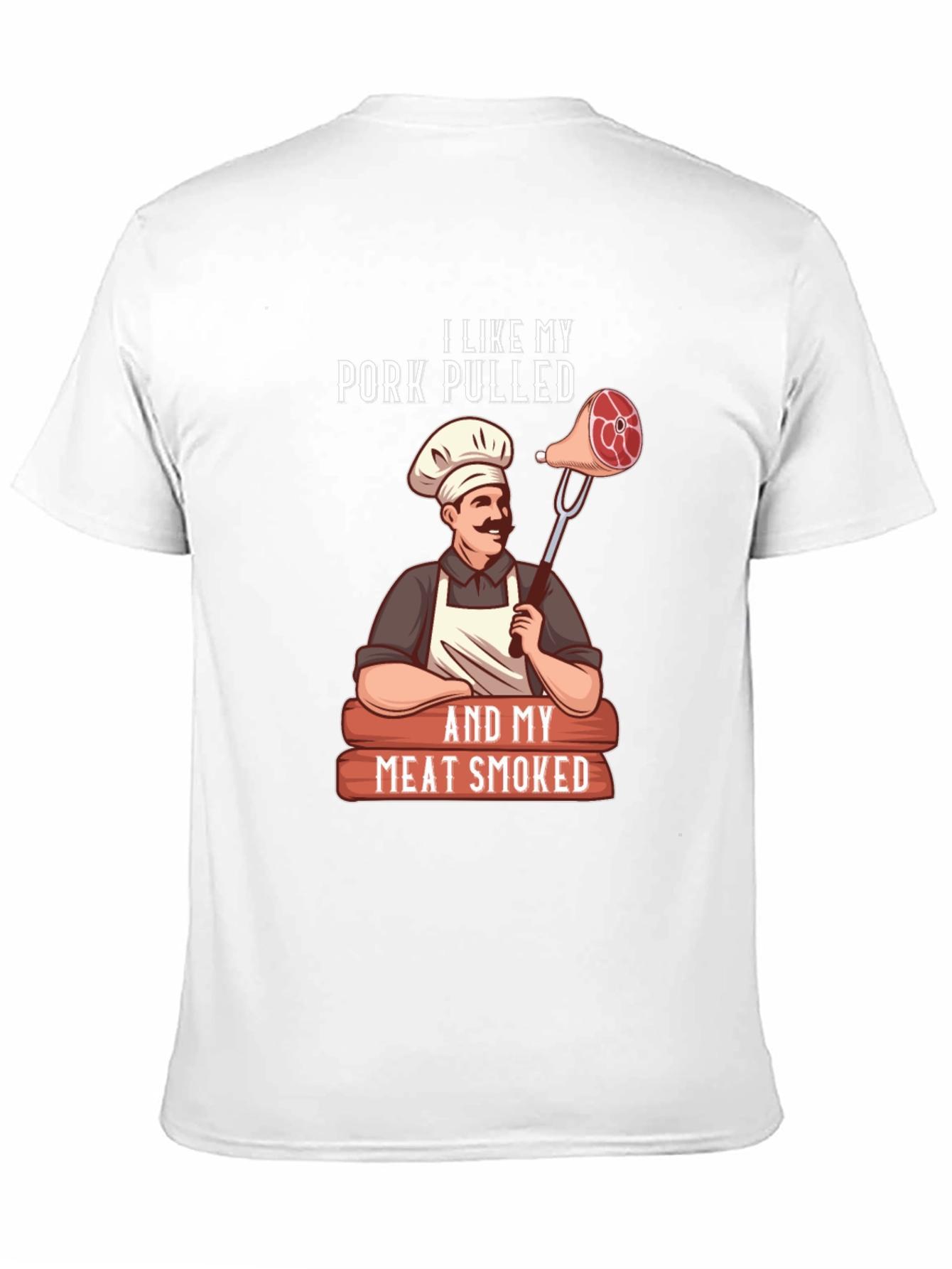 I Like My Pork Pulled Smoked Meat T-Shirt