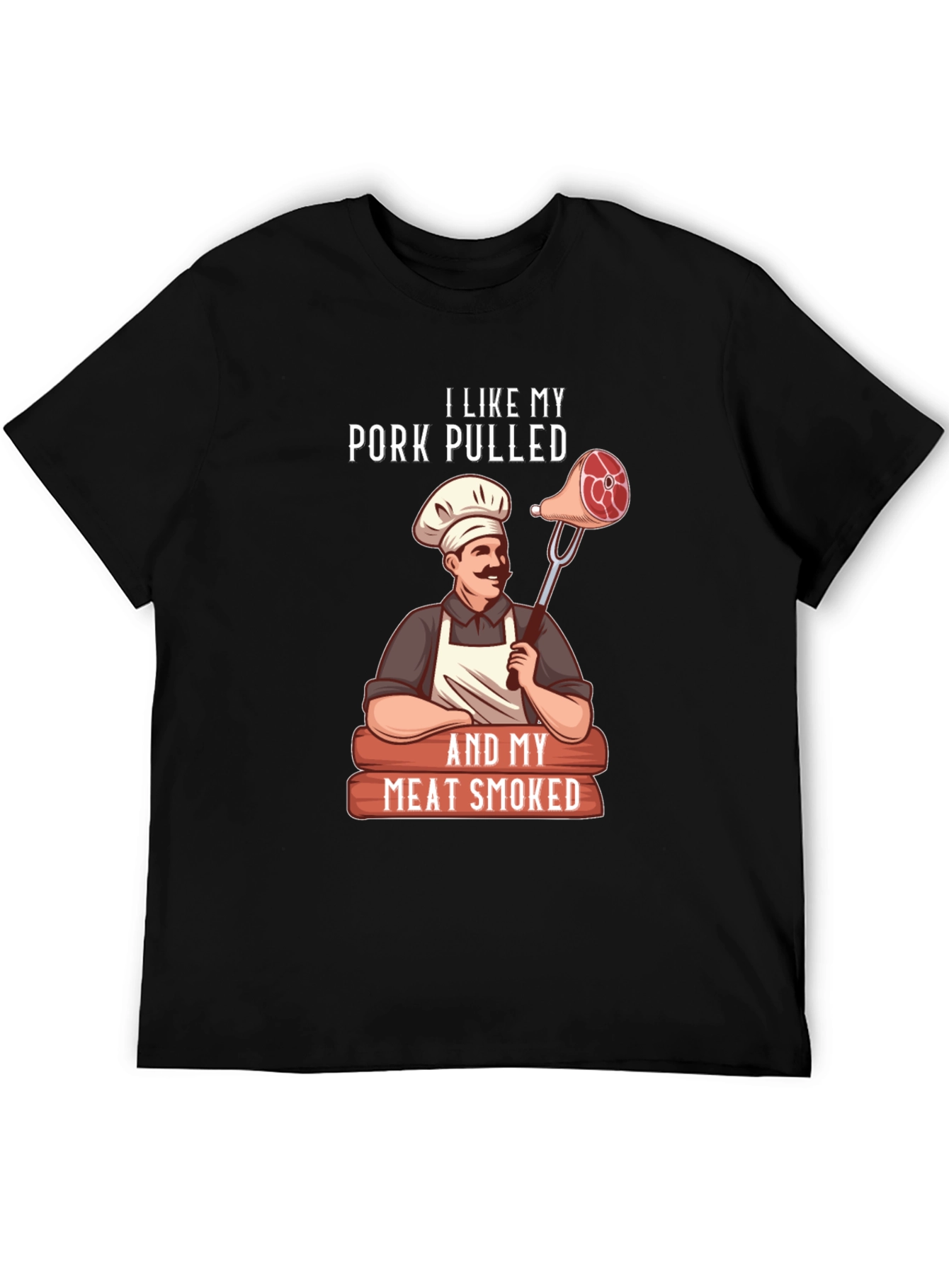 I Like My Pork Pulled Smoked Meat T-Shirt