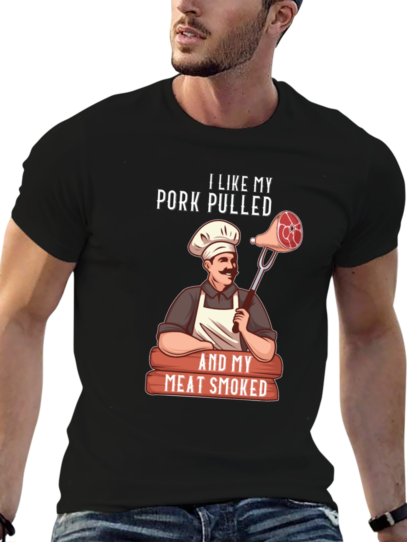 I Like My Pork Pulled Smoked Meat T-Shirt