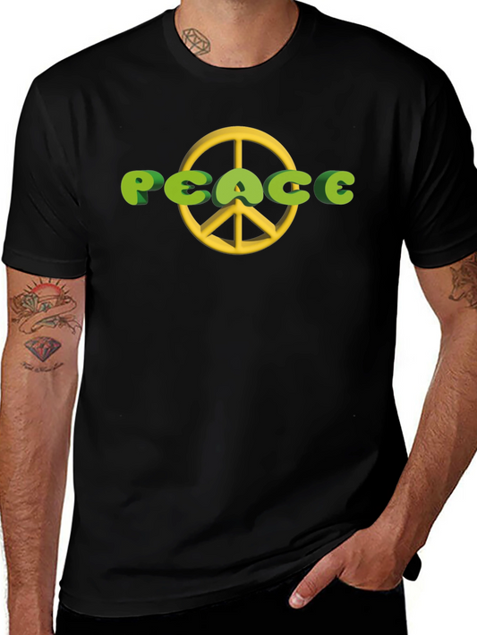 Peace Sign T-Shirt - Retro Graphic Tee
