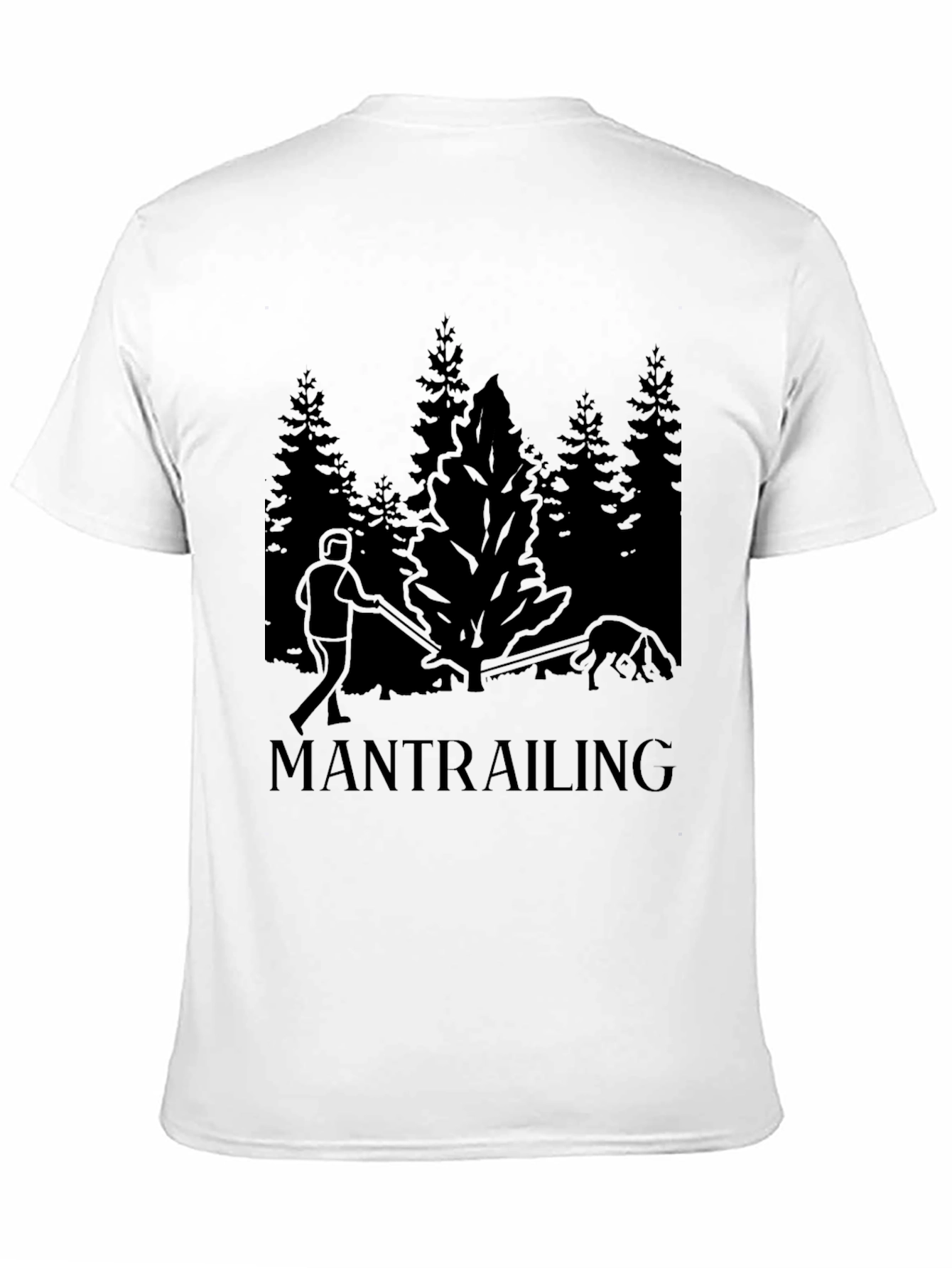 Mantrailing Dog Training T-Shirt