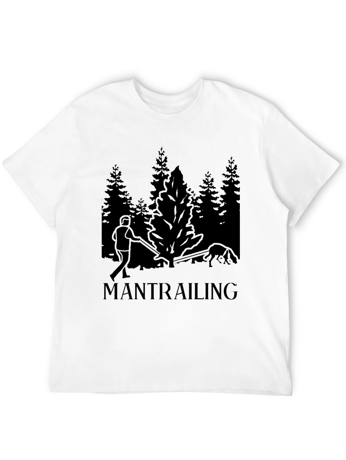 Mantrailing Dog Training T-Shirt