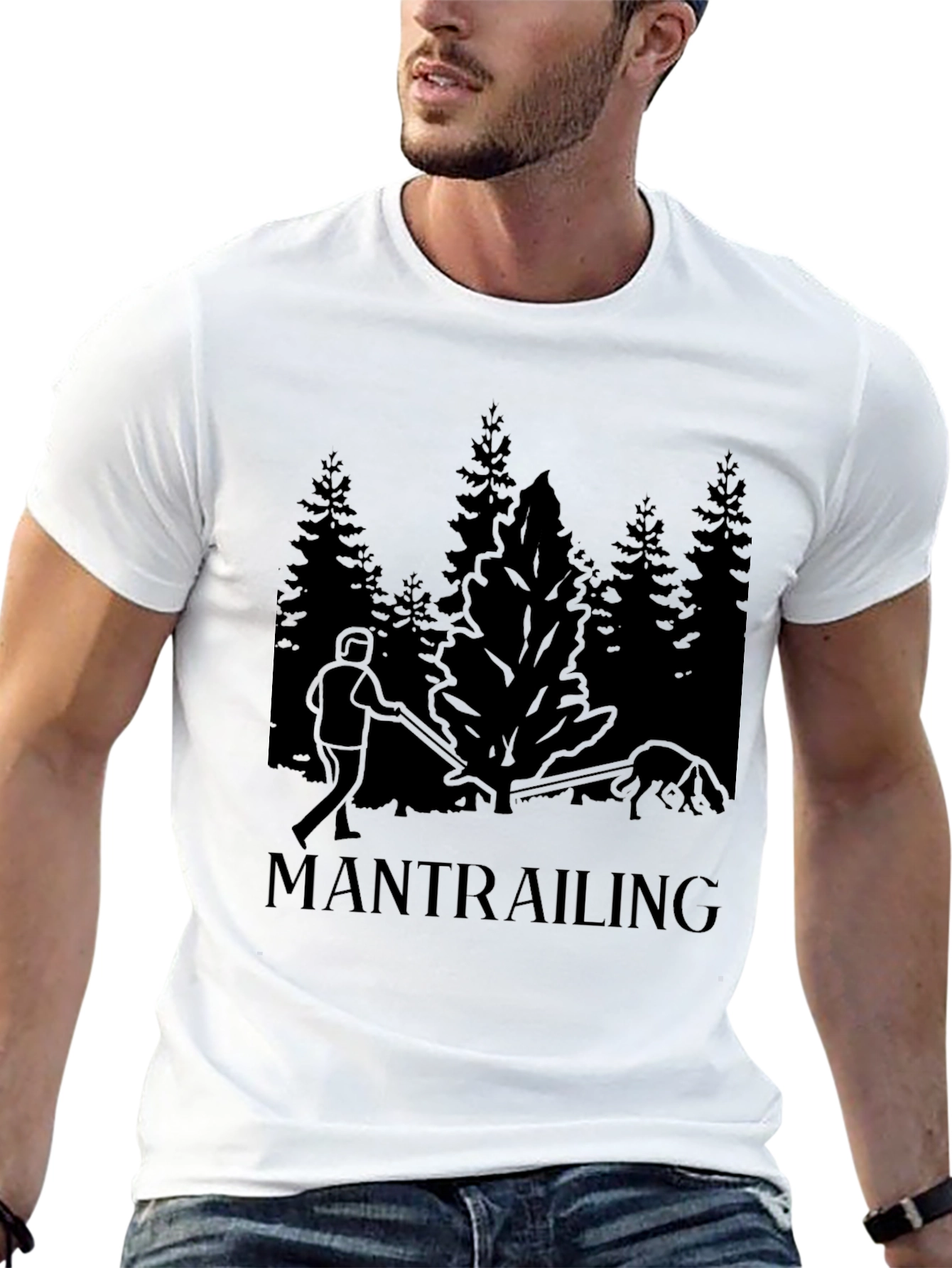 Mantrailing Dog Training T-Shirt