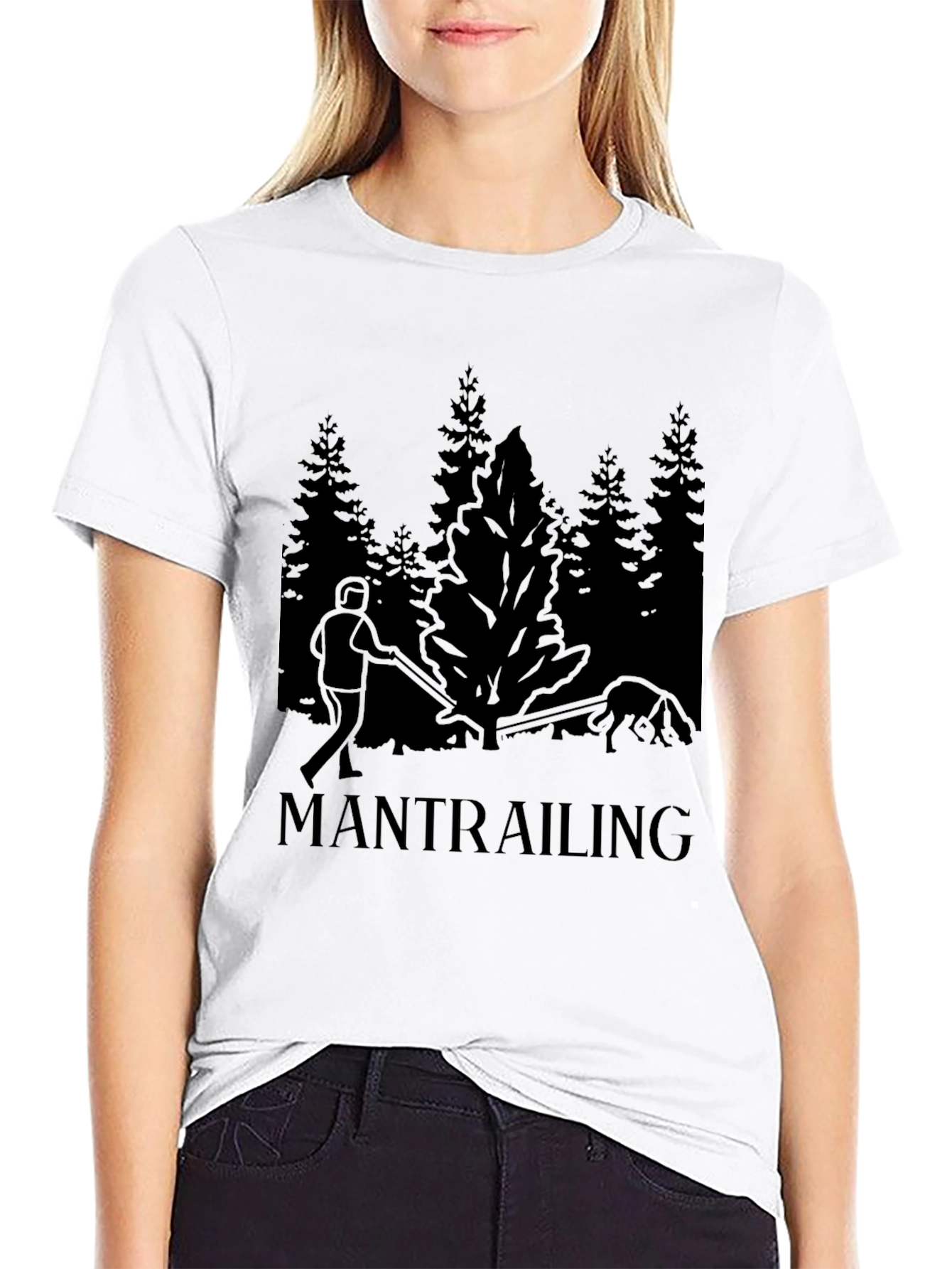 Mantrailing Dog Training T-Shirt