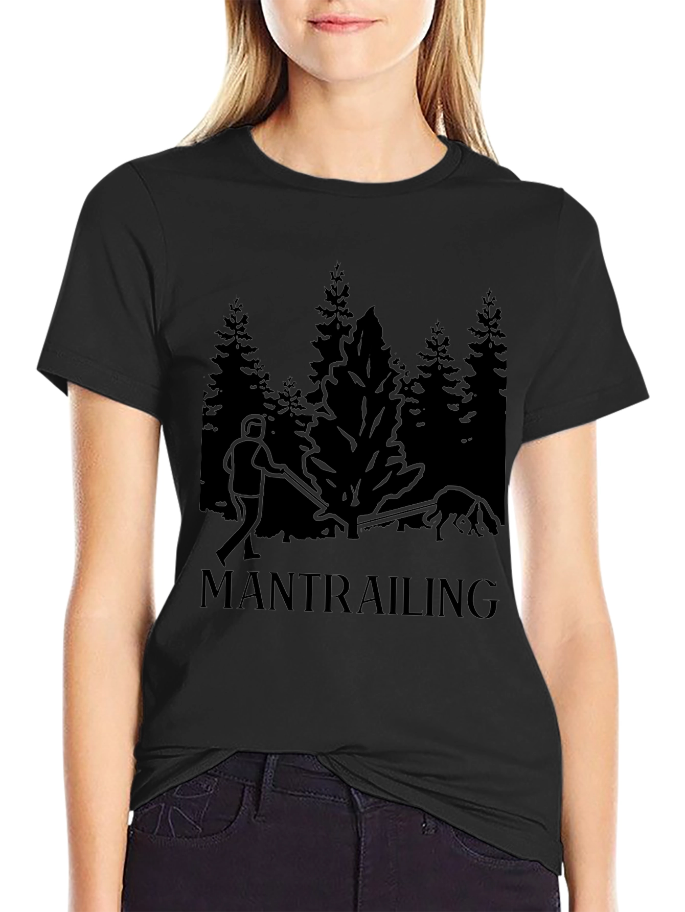 Mantrailing Dog Training T-Shirt