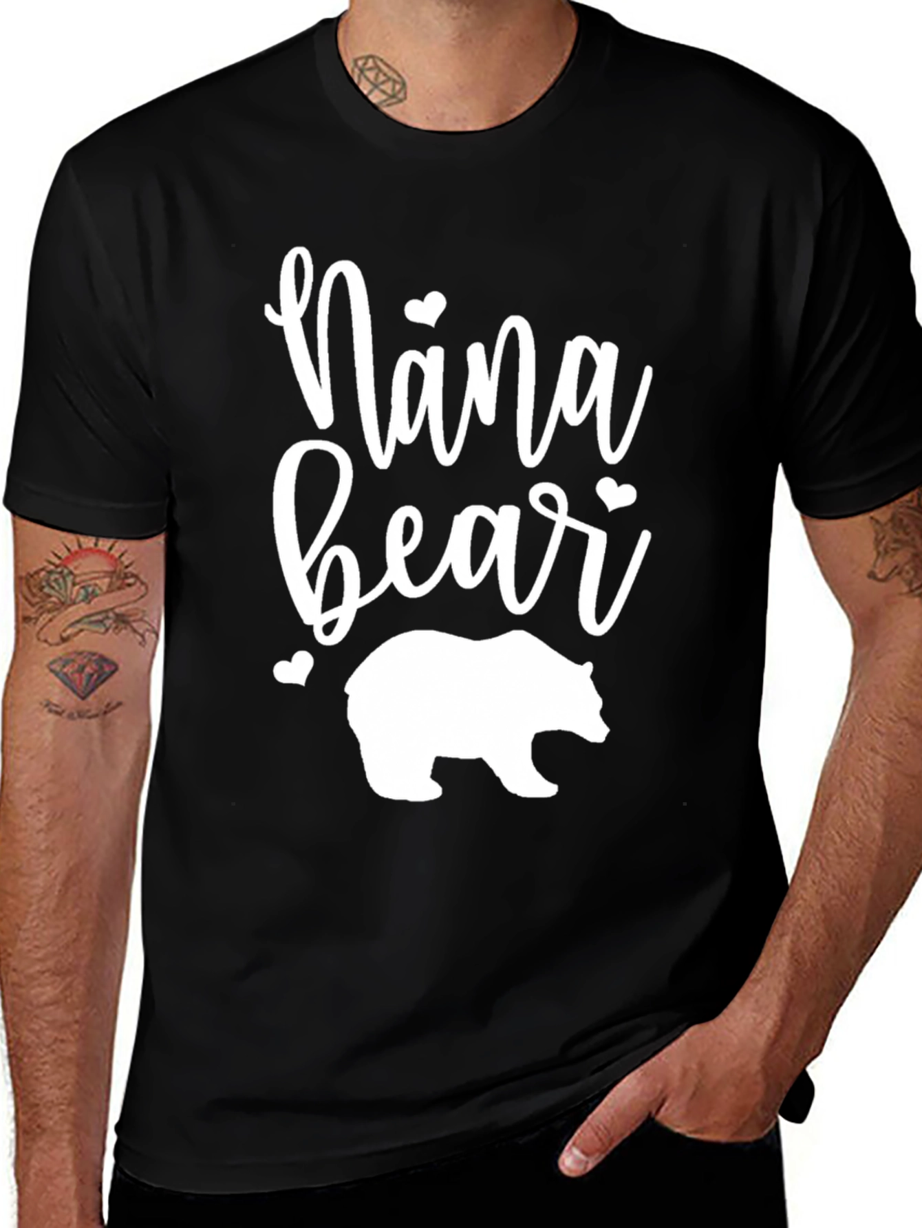 Nana Bear T-Shirt - Graphic Print Tee