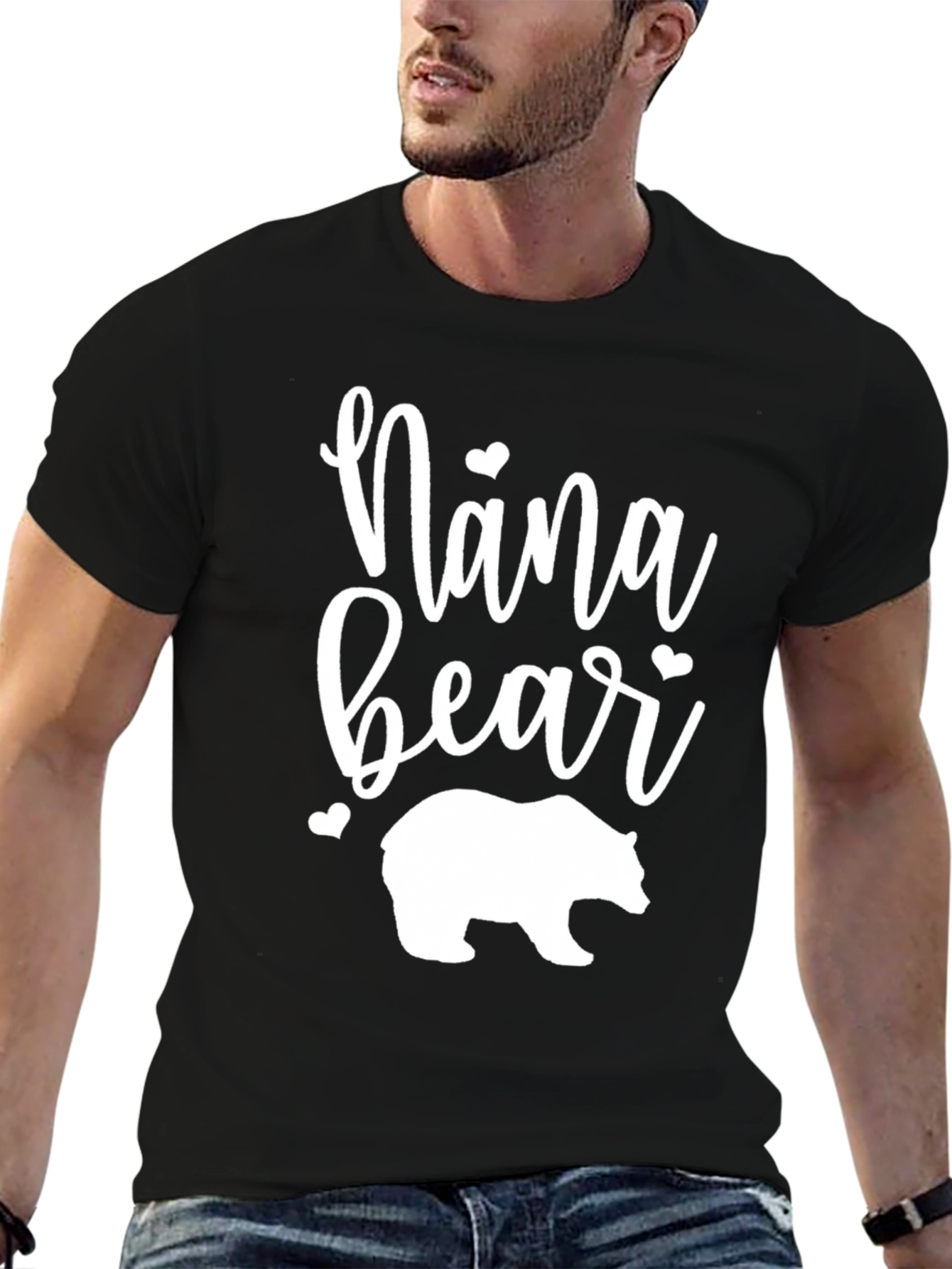 Nana Bear T-Shirt - Graphic Print Tee