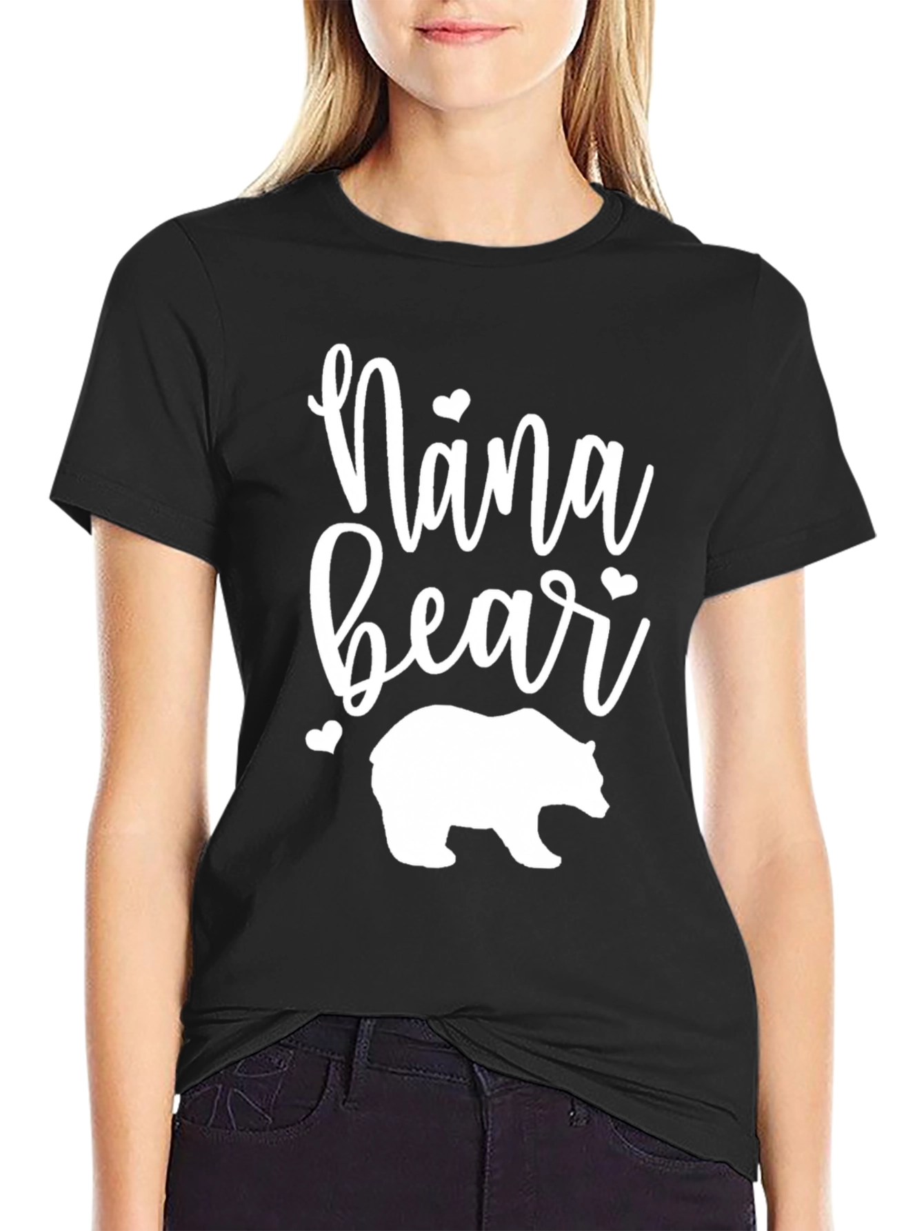 Nana Bear T-Shirt - Graphic Print Tee