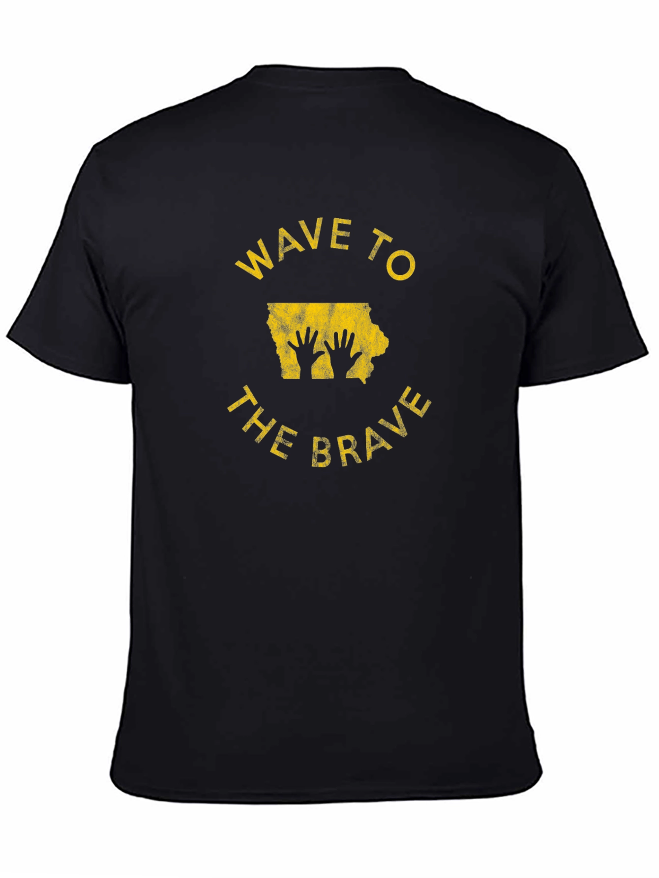 Wave to the Brave Iowa T-Shirt