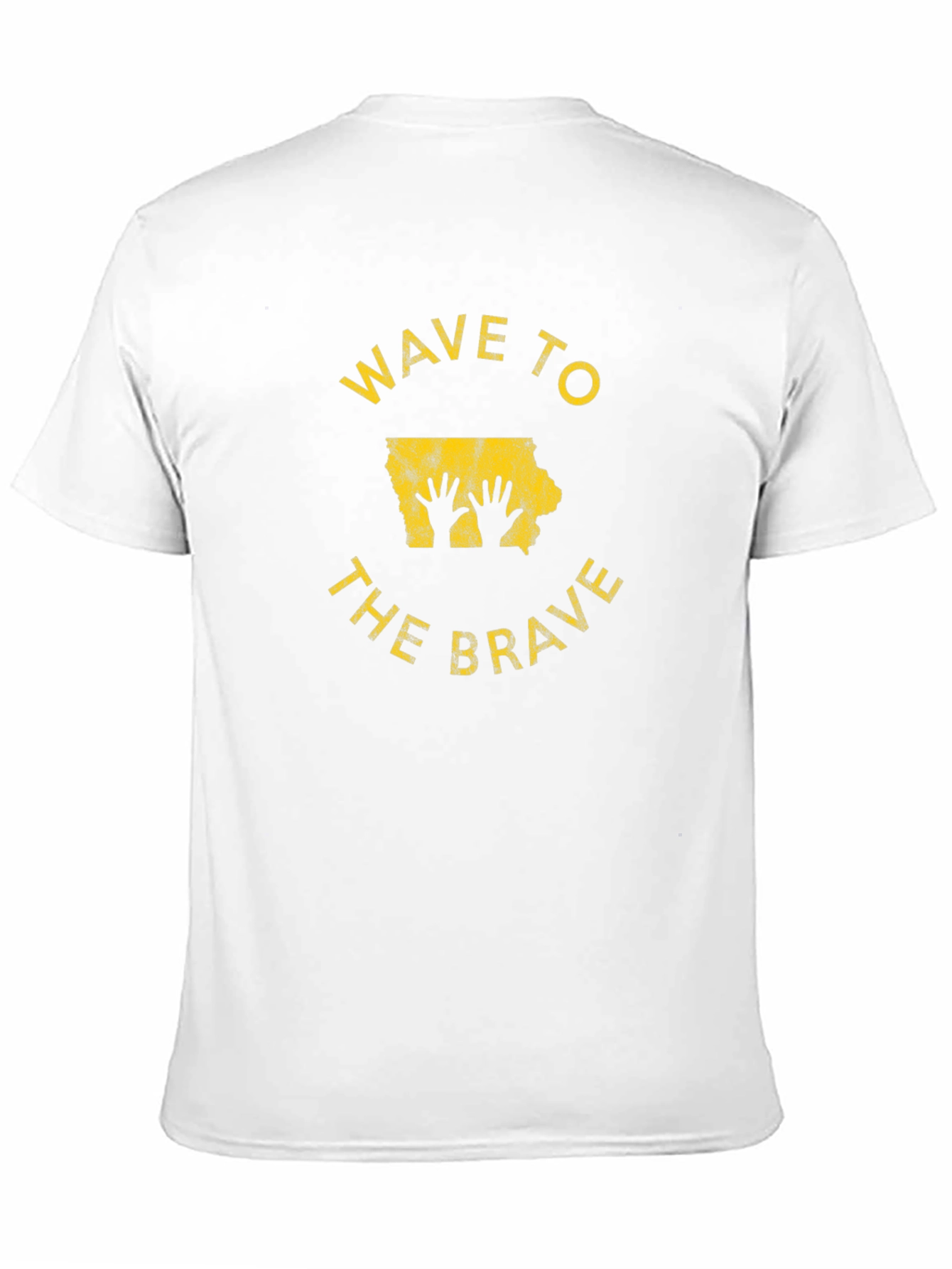 Wave to the Brave Iowa T-Shirt