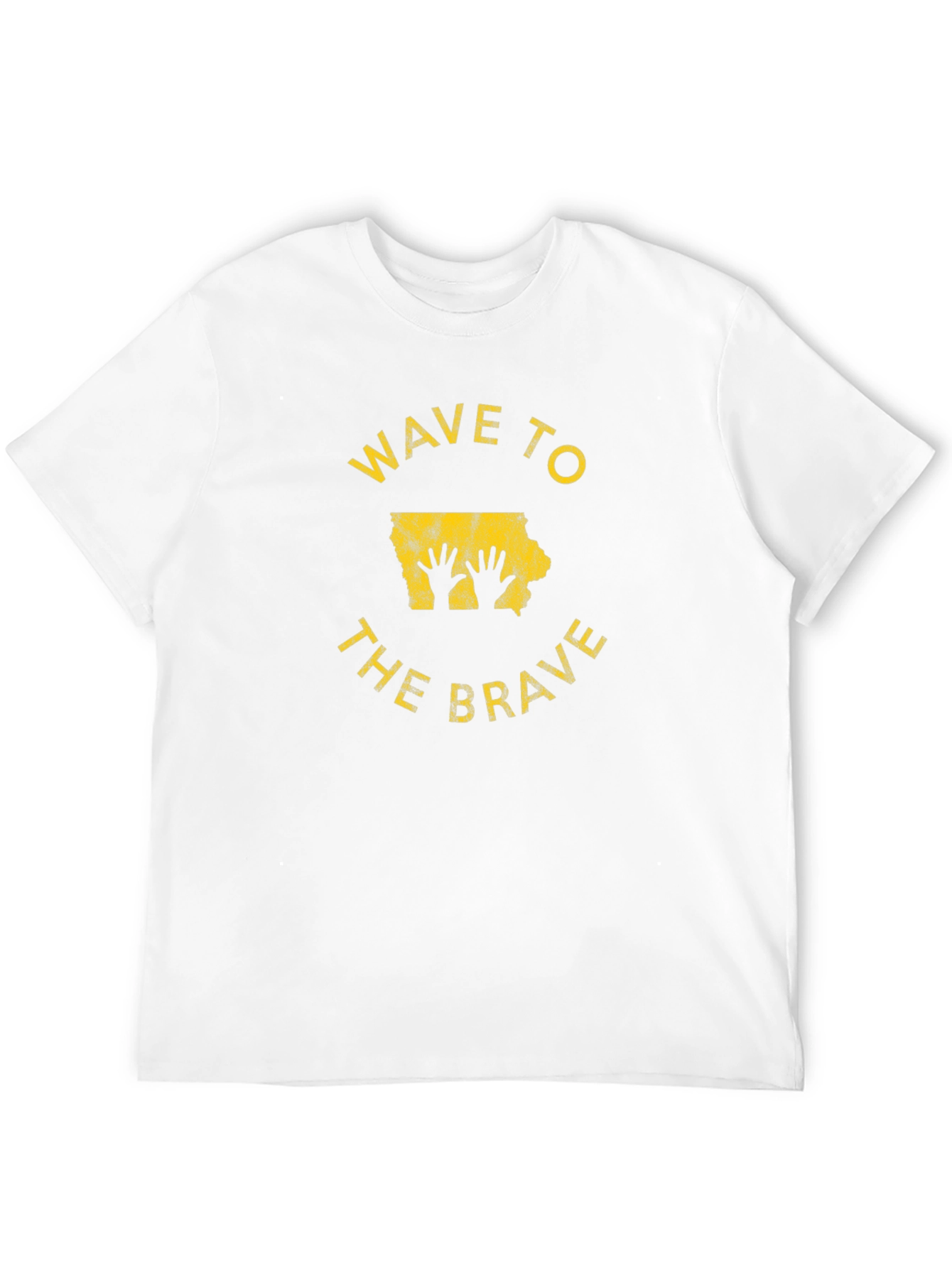 Wave to the Brave Iowa T-Shirt