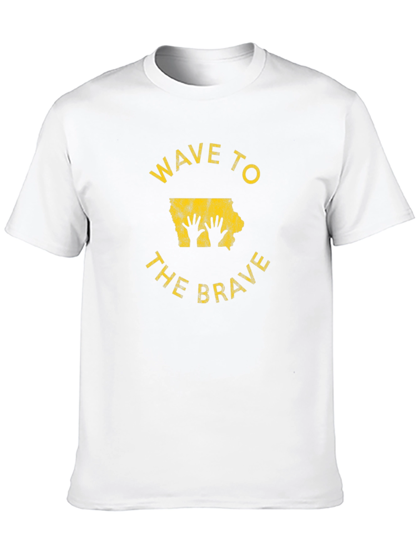 Wave to the Brave Iowa T-Shirt