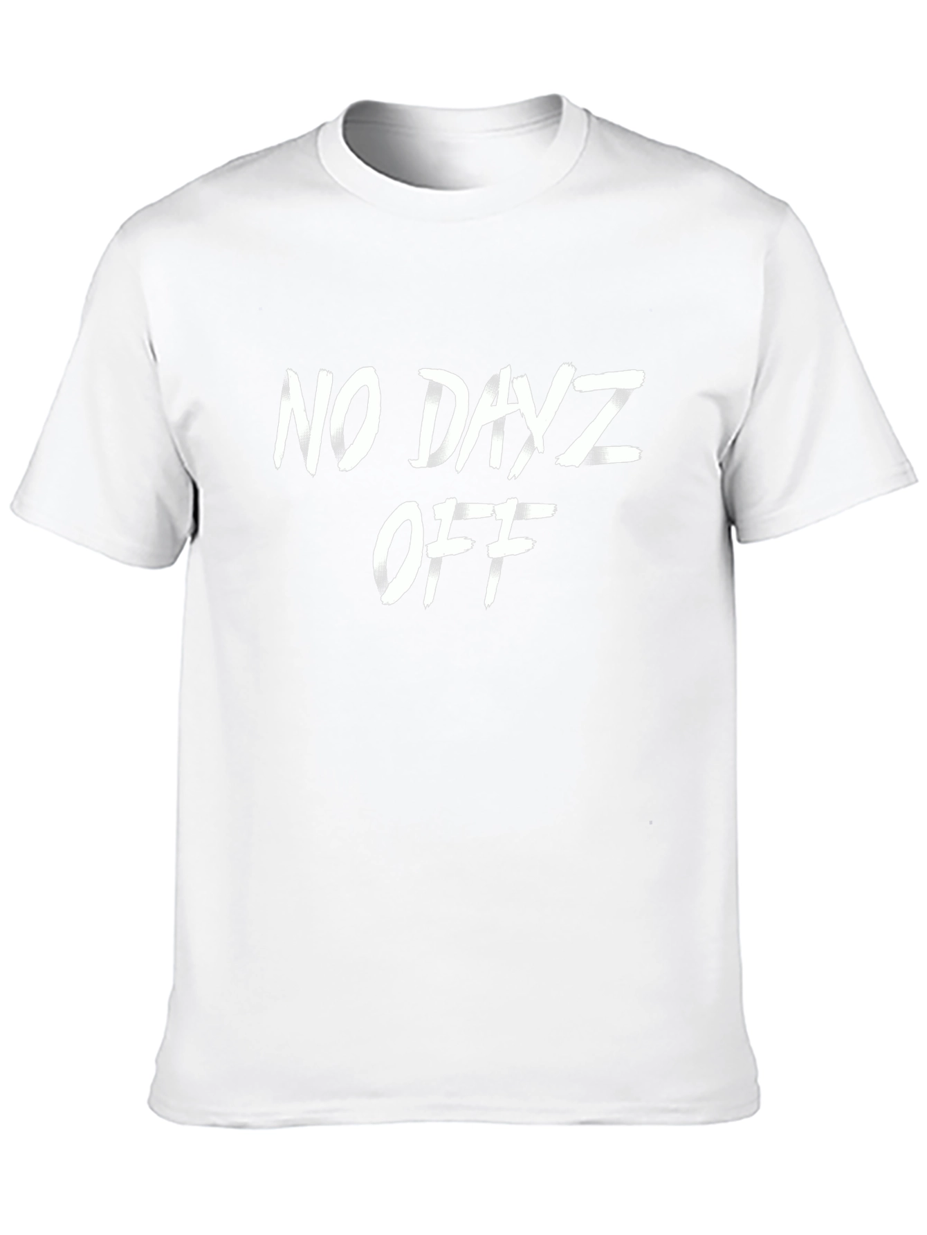 No Dayz Off Graphic Tee - Black Cotton