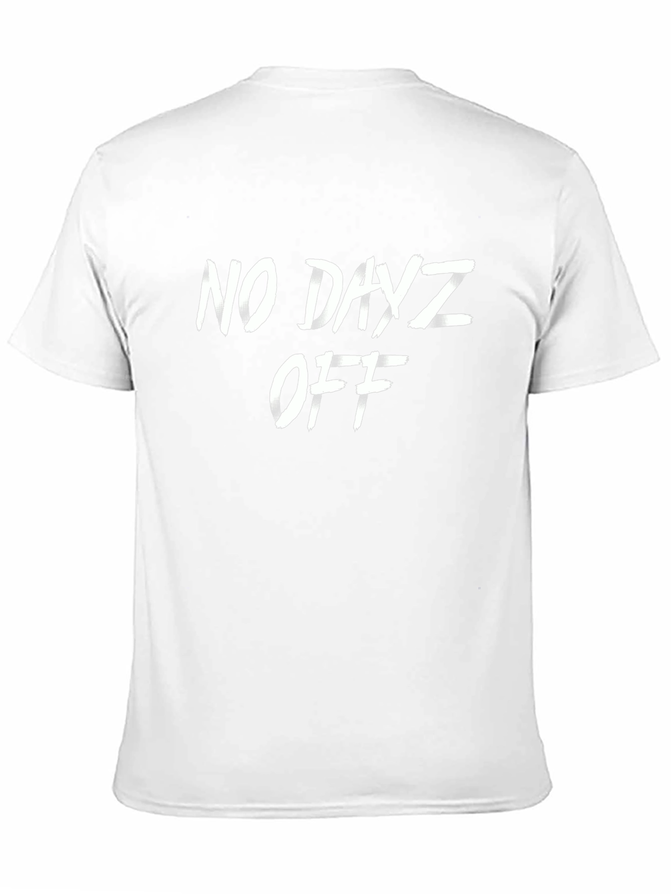 No Dayz Off Graphic Tee - Black Cotton