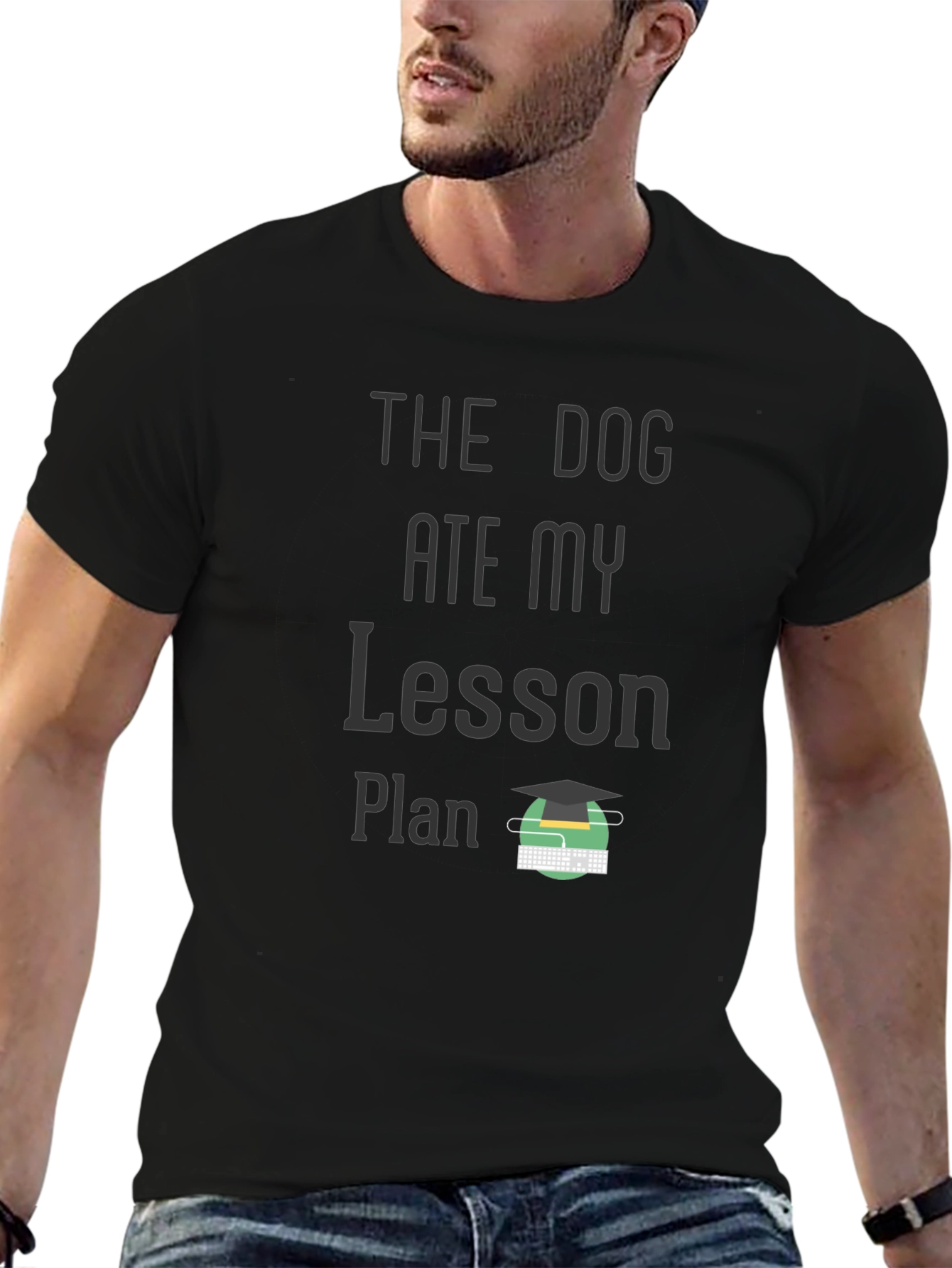 The Dog Ate My Lesson Plan Graphic Tee