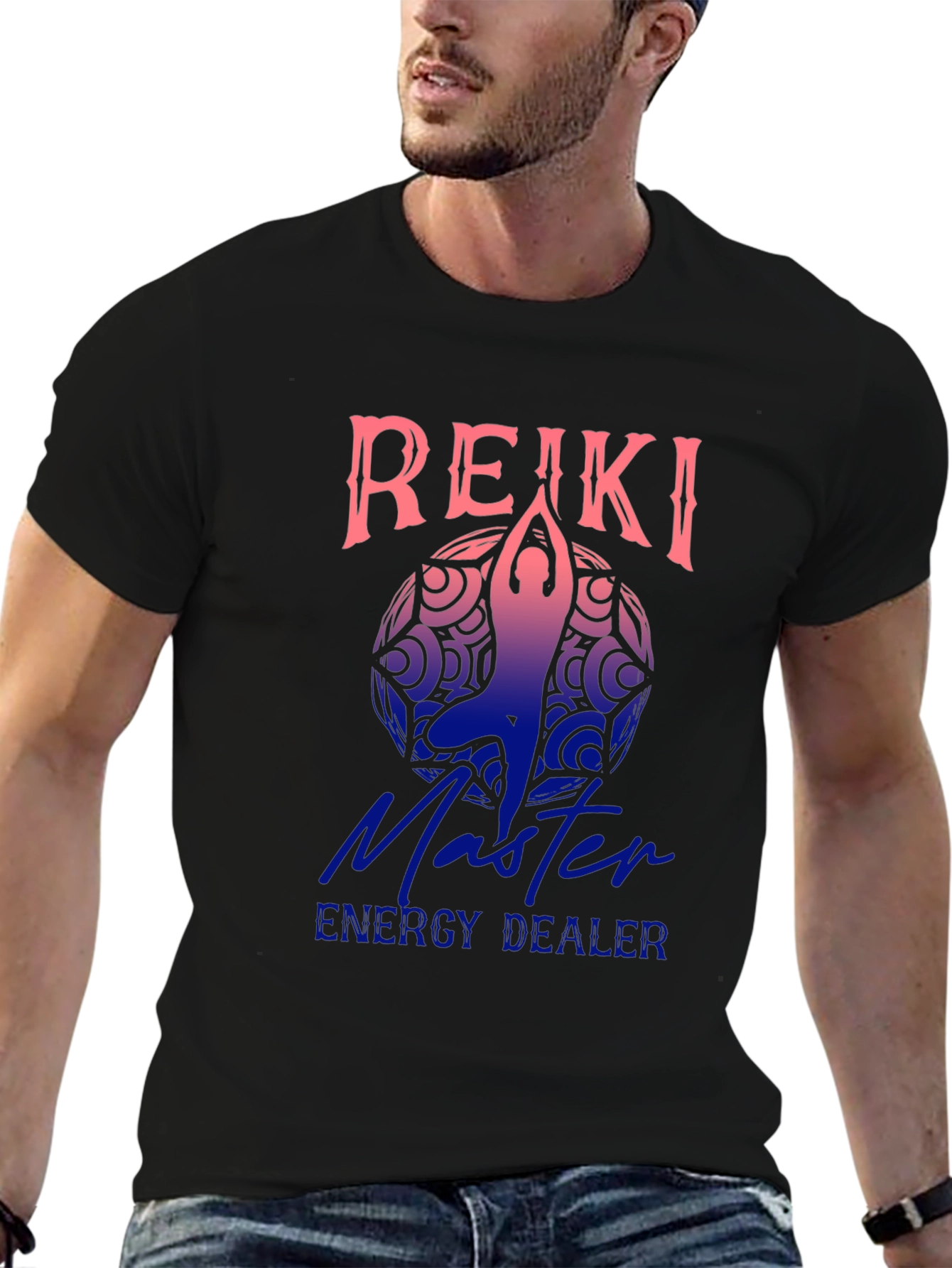 Reiki Master Energy Dealer Graphic Tee