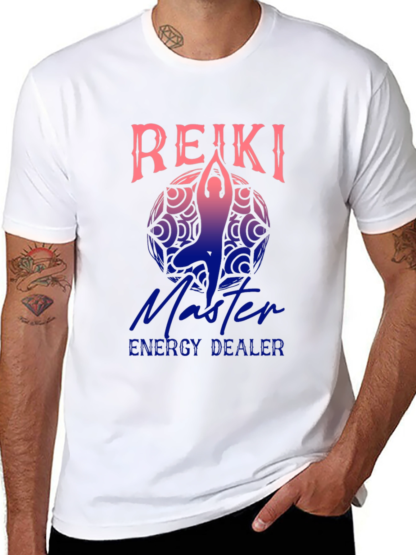 Reiki Master Energy Dealer Graphic Tee