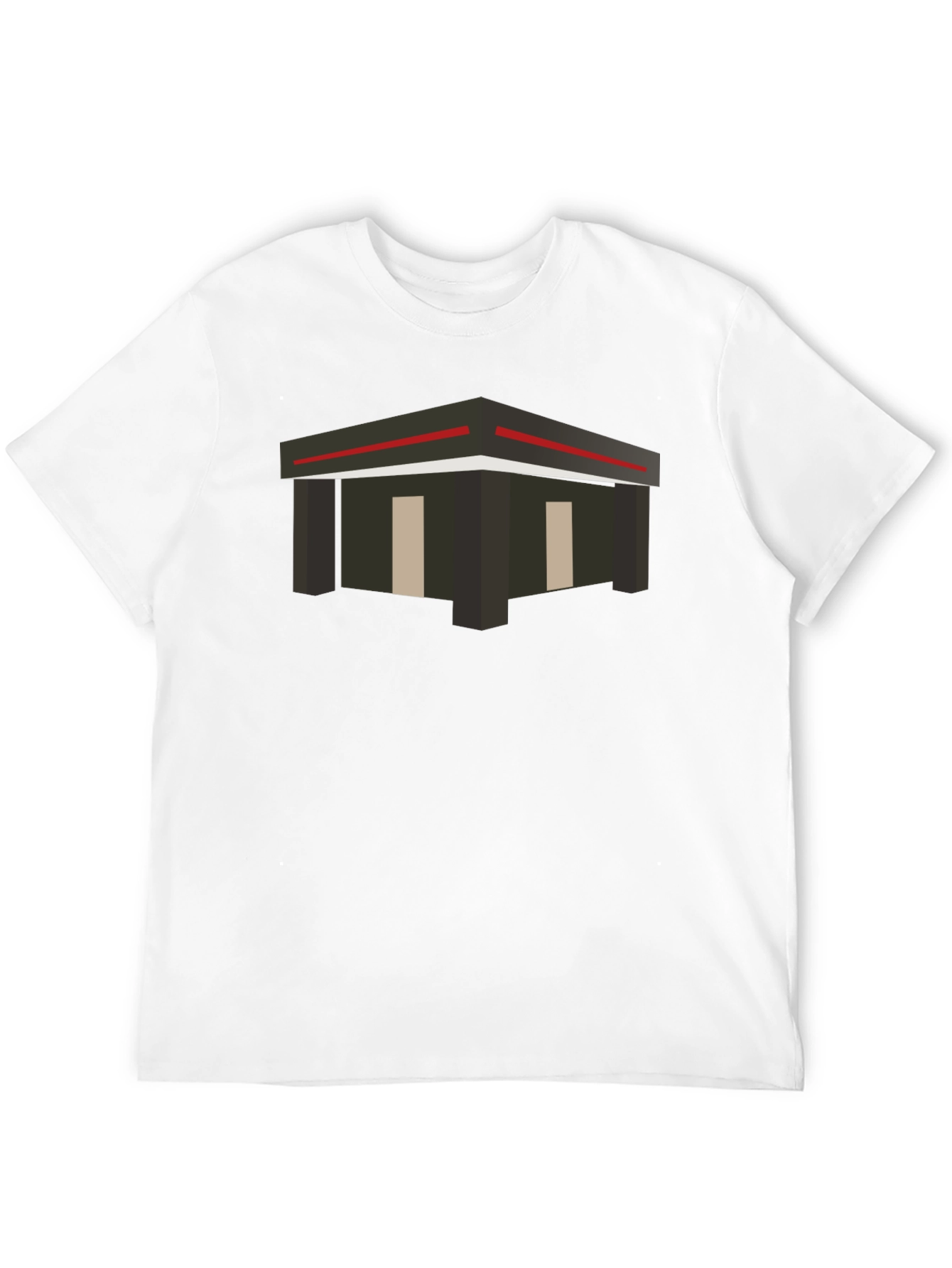 Geometric Building Graphic Tee