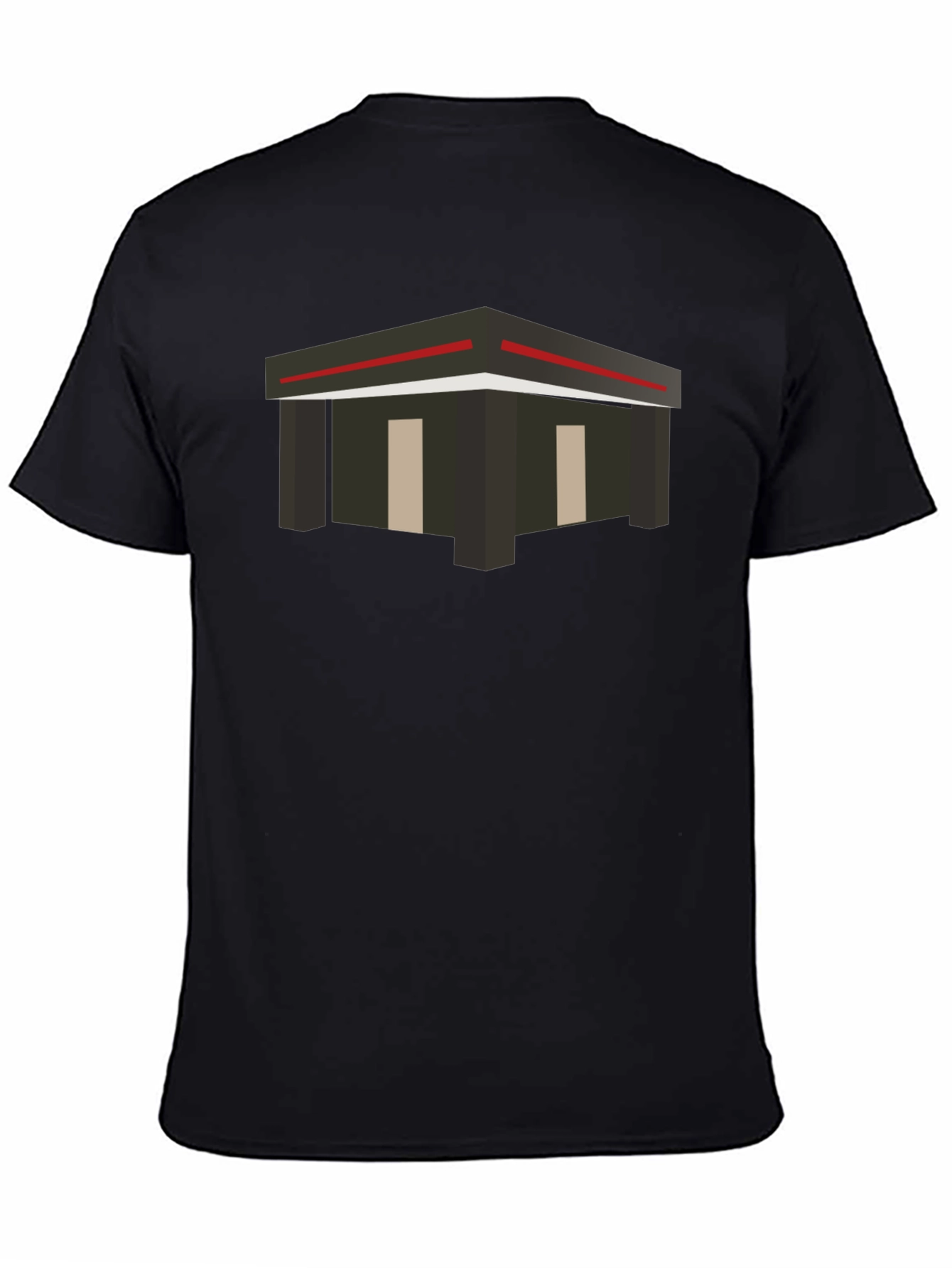 Geometric Building Graphic Tee