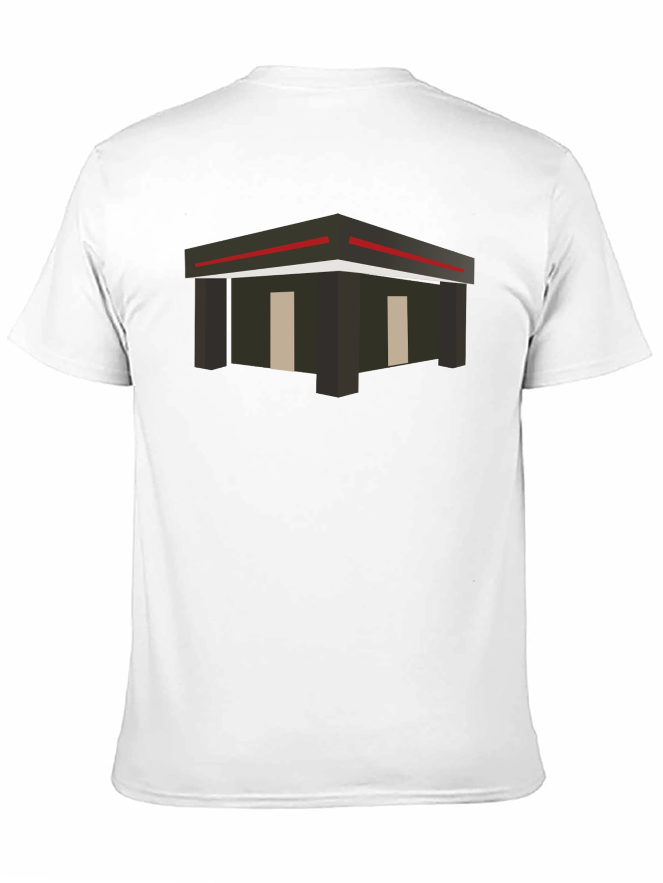 Geometric Building Graphic Tee