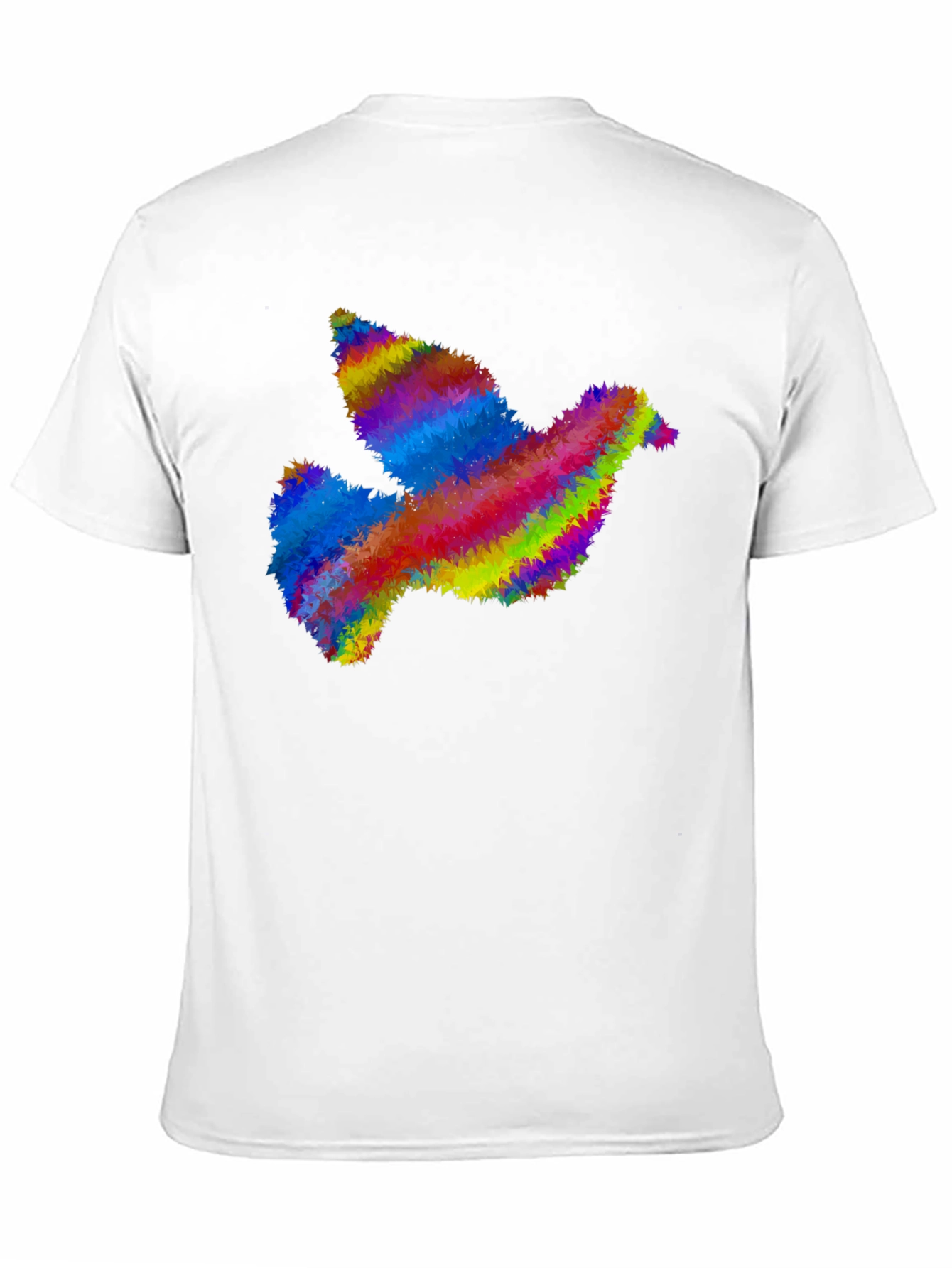 Rainbow Dove Graphic T-Shirt - Peace & Pride