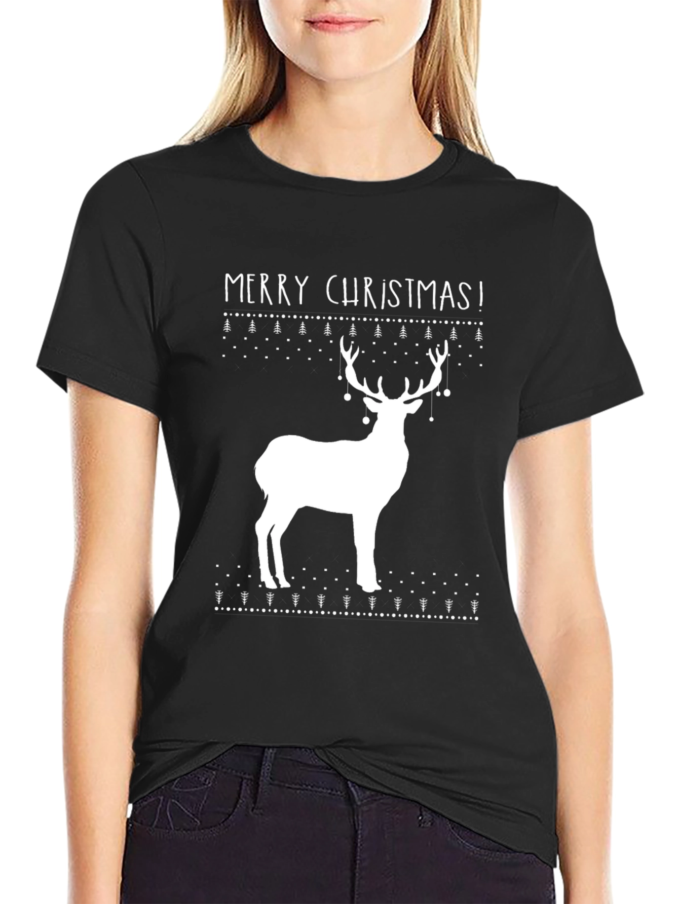 Merry Christmas Deer T-Shirt