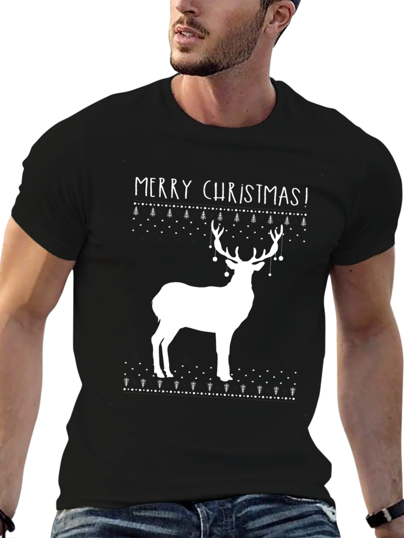 Merry Christmas Deer T-Shirt