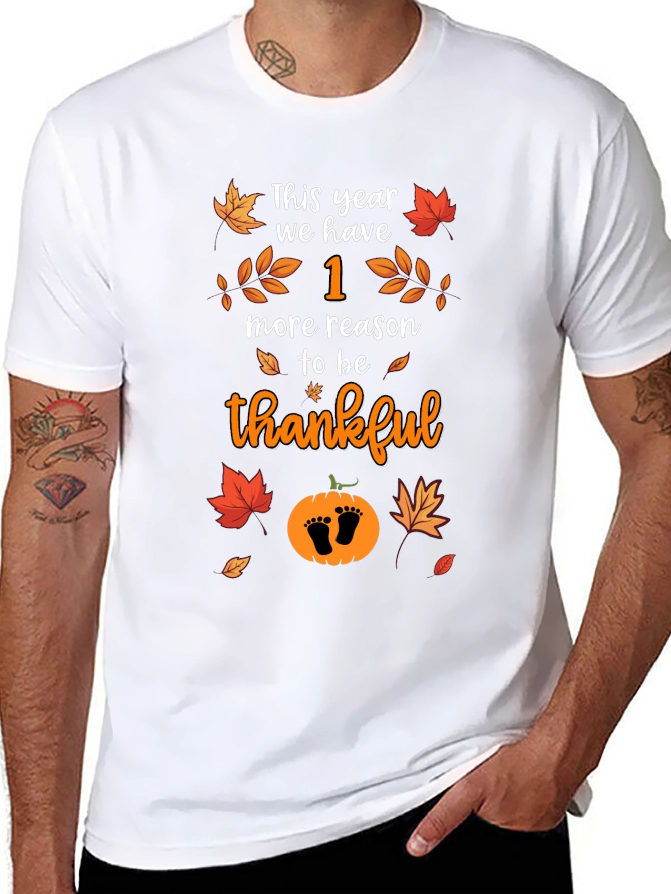 Thanksgiving Baby Announcement T-Shirt