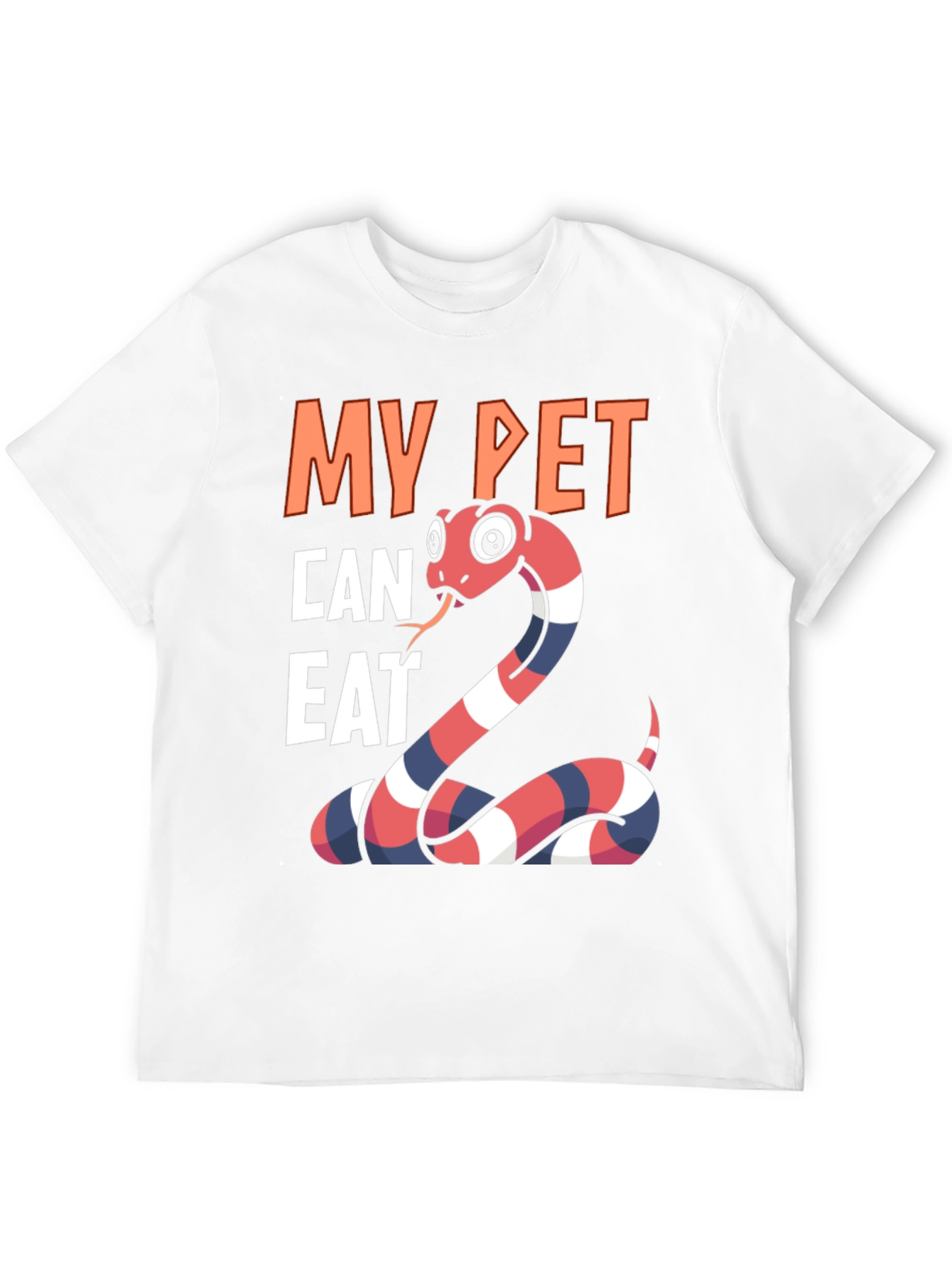 My Pet Can Eat Snake Graphic T-Shirt