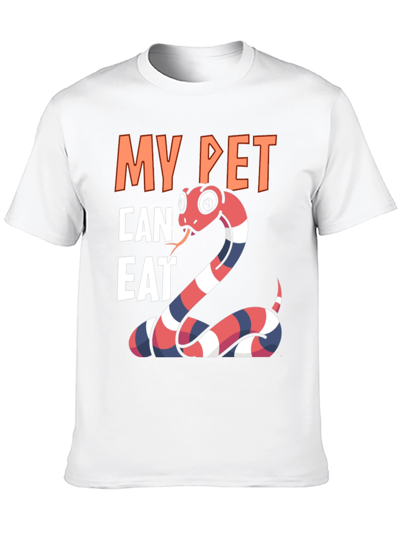 My Pet Can Eat Snake Graphic T-Shirt