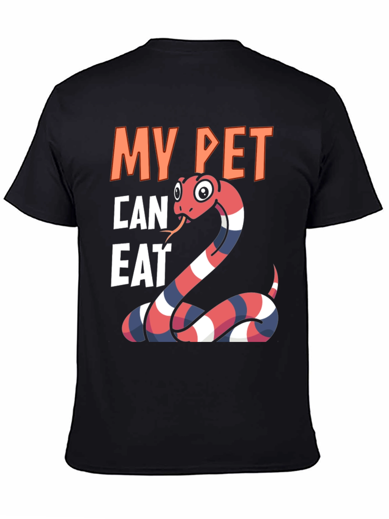 My Pet Can Eat Snake Graphic T-Shirt