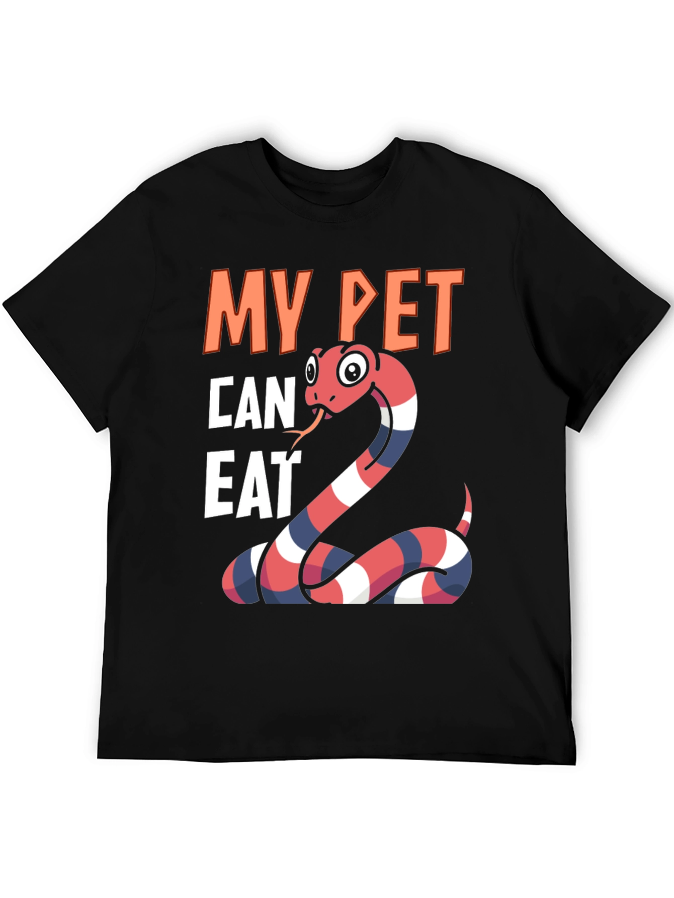 My Pet Can Eat Snake Graphic T-Shirt