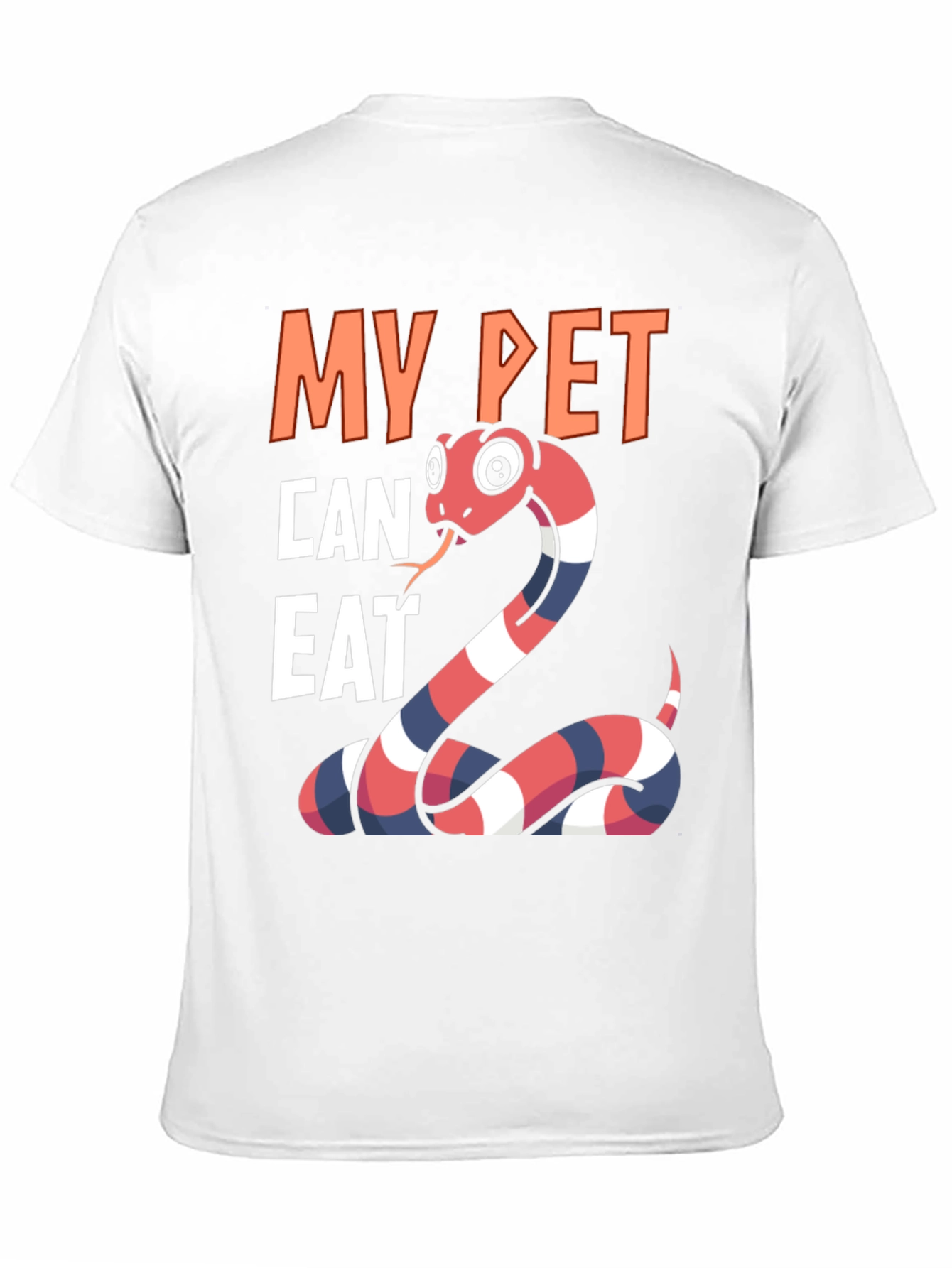 My Pet Can Eat Snake Graphic T-Shirt