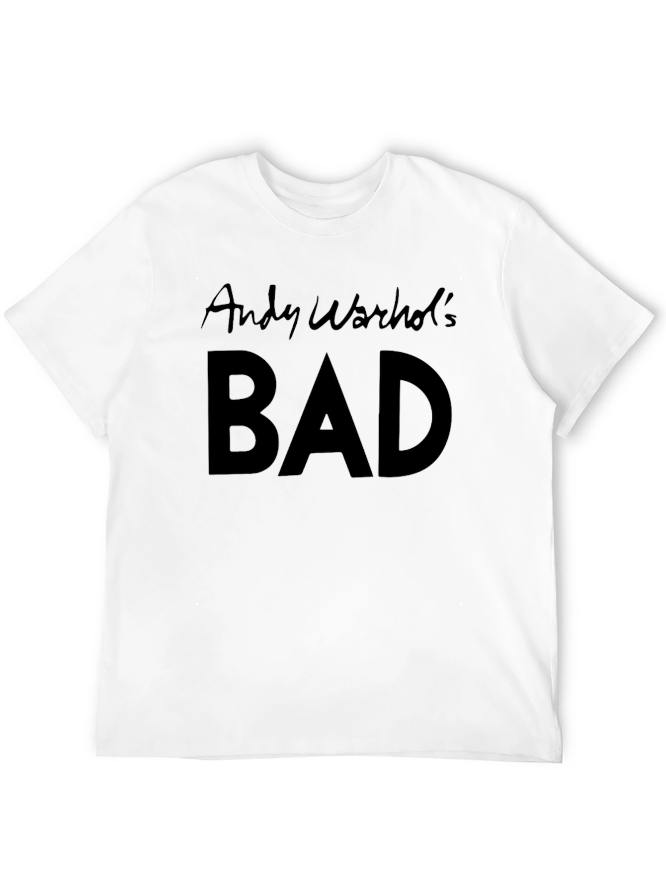 Andy Warhols BAD Black T-Shirt