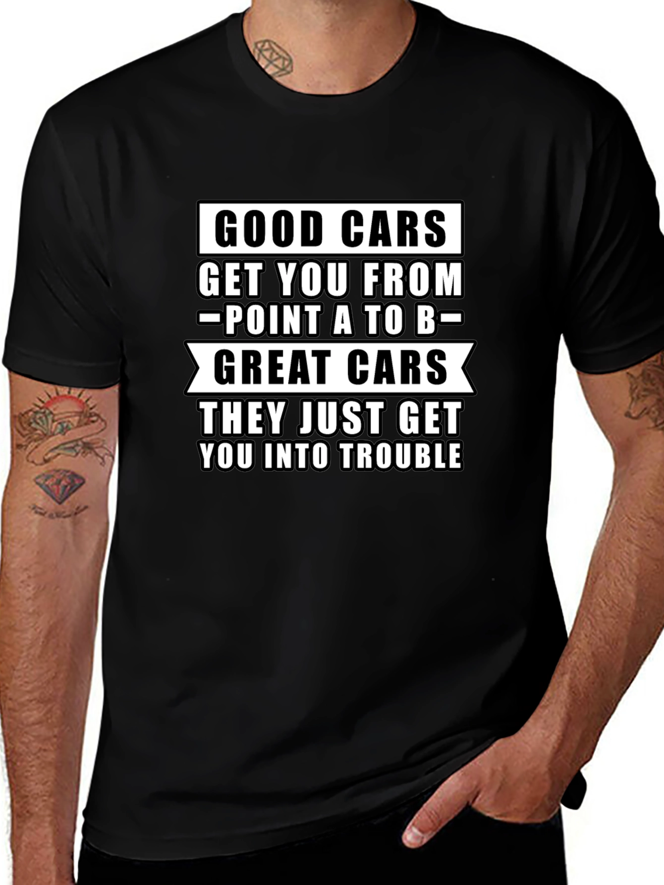 Good Cars - Great Cars Graphic Tee