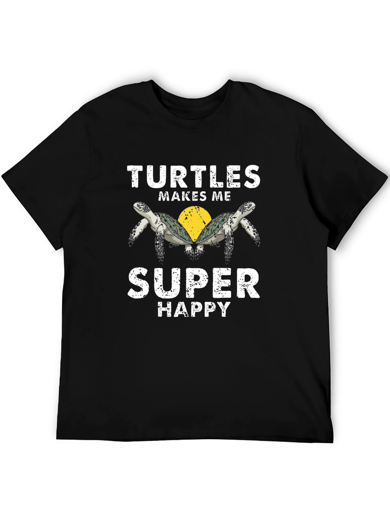 Turtles Makes Me Super Happy Graphic Tee