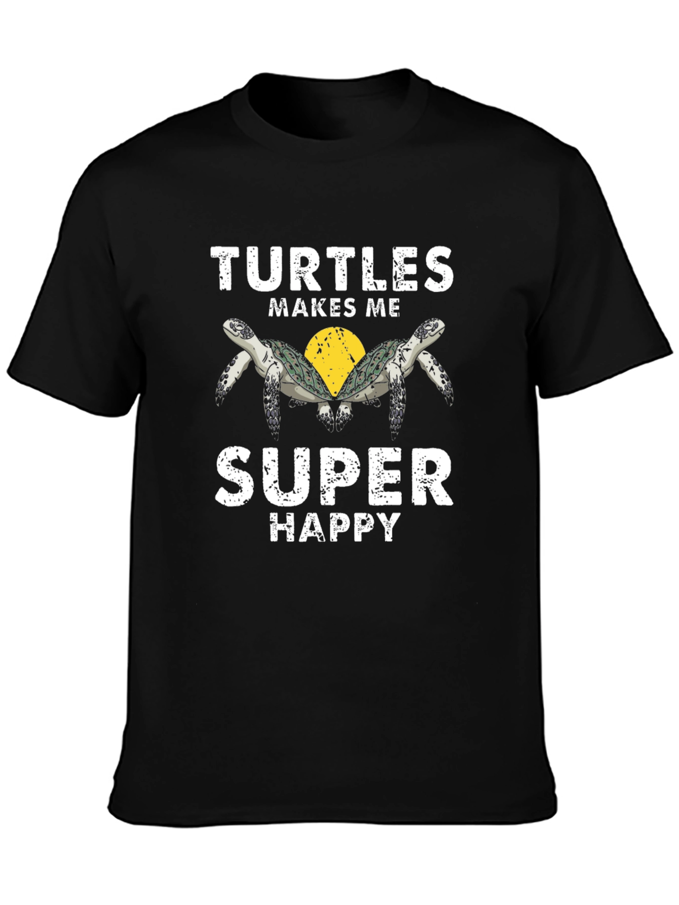 Turtles Makes Me Super Happy Graphic Tee