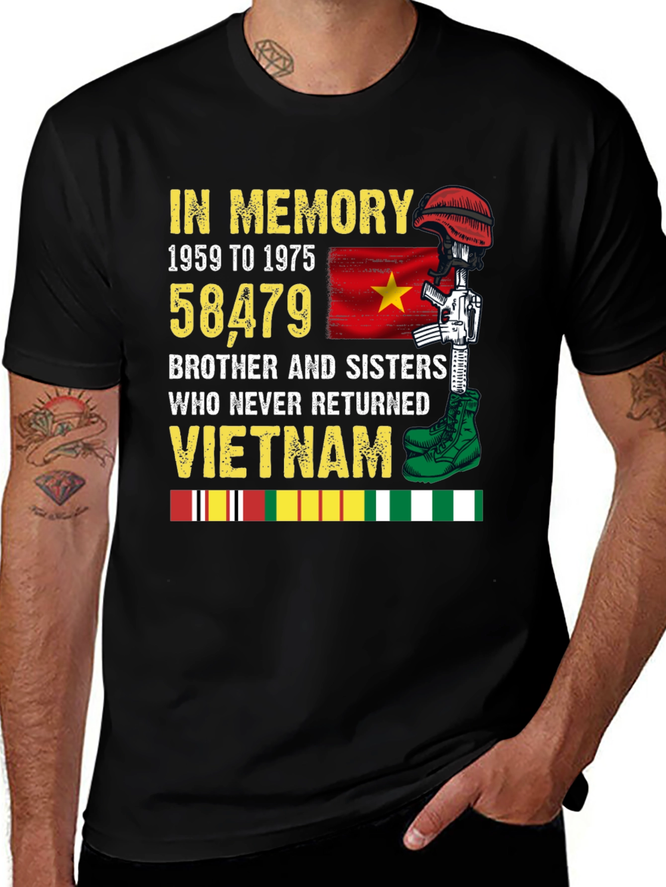 Vietnam War Memorial T-Shirt