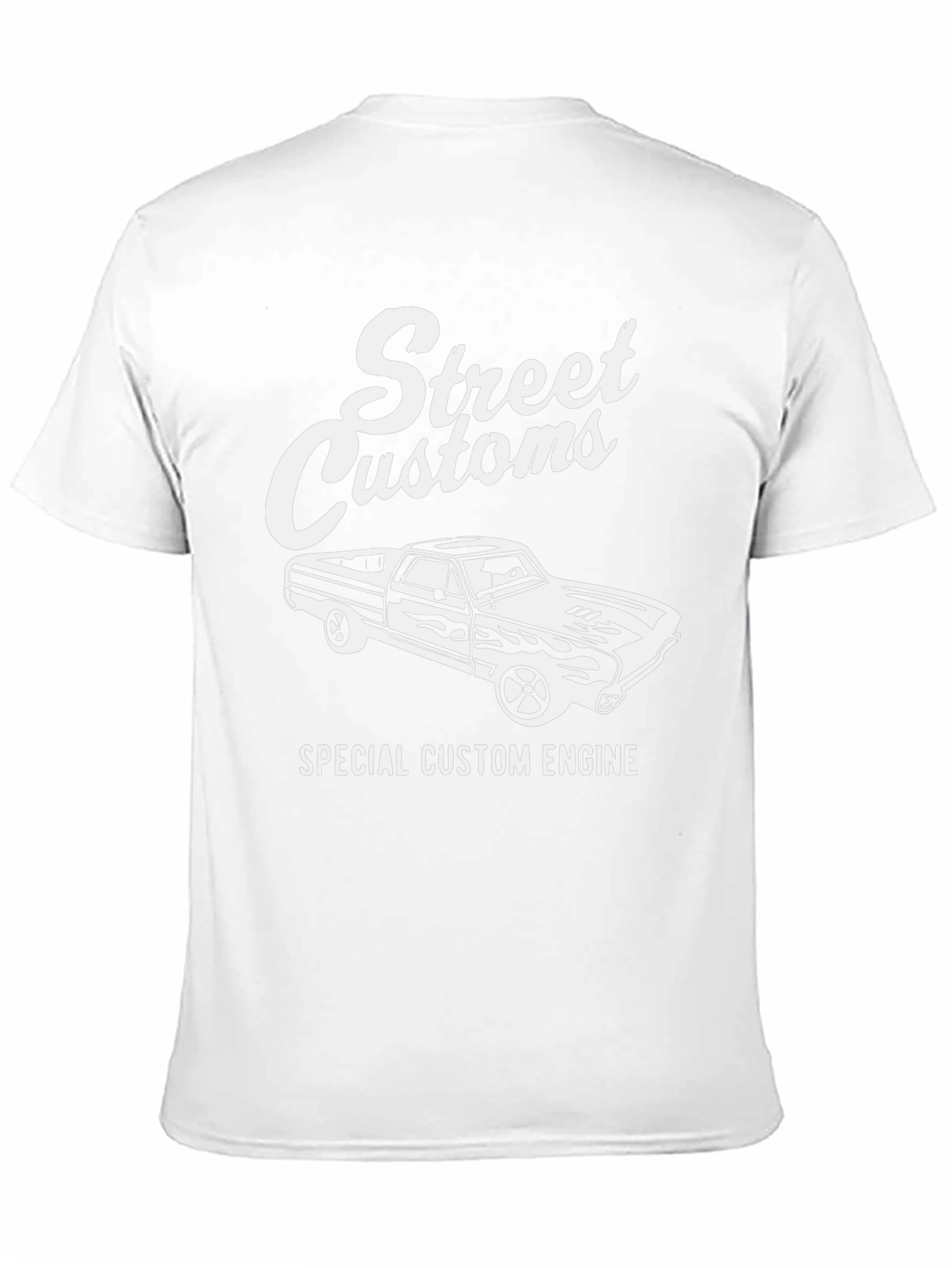 Street Customs Special Engine Black T-Shirt