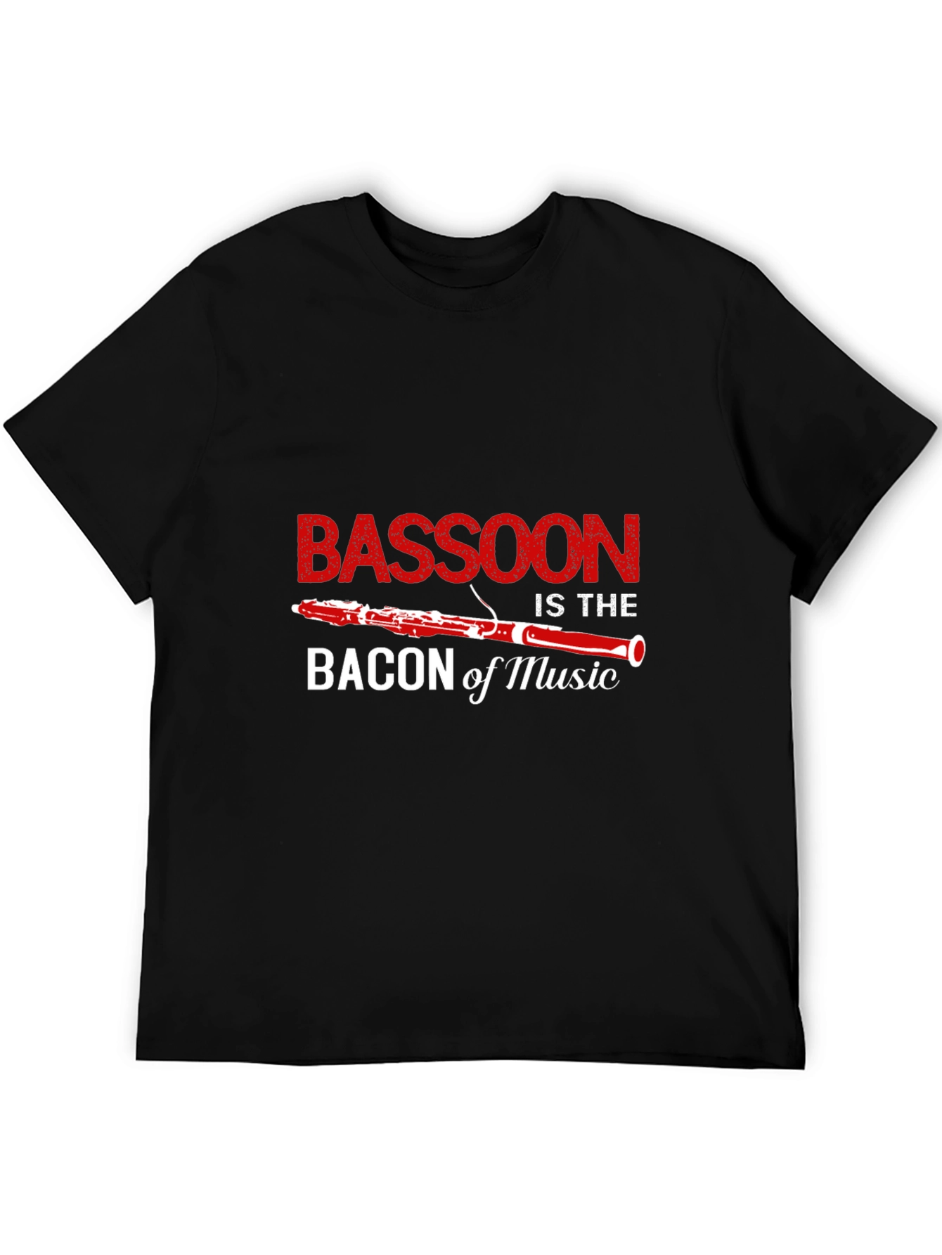 Bassoon Bacon of Music Funny Musician T-Shirt