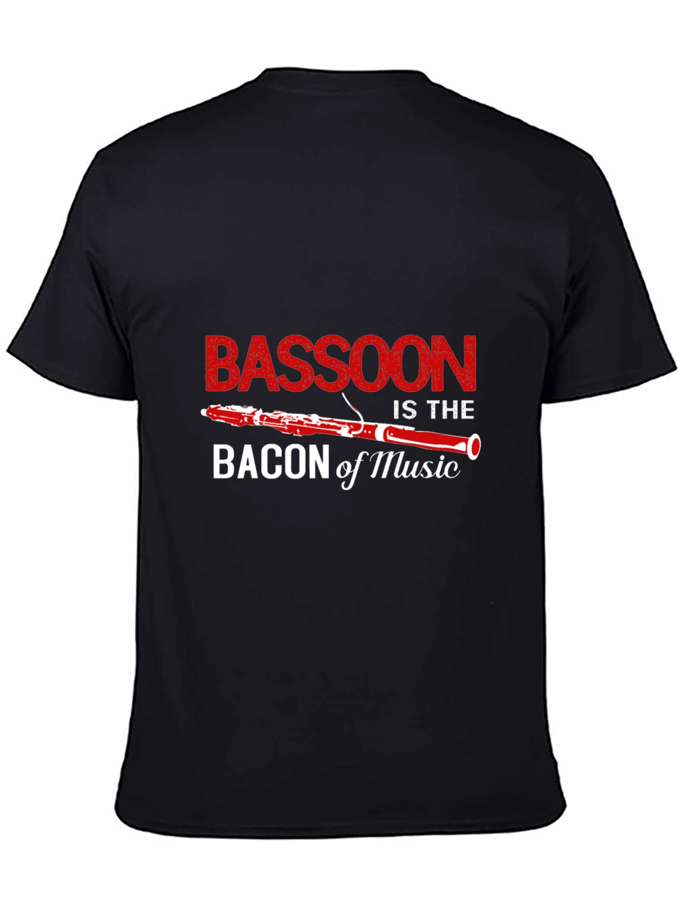Bassoon Bacon of Music Funny Musician T-Shirt