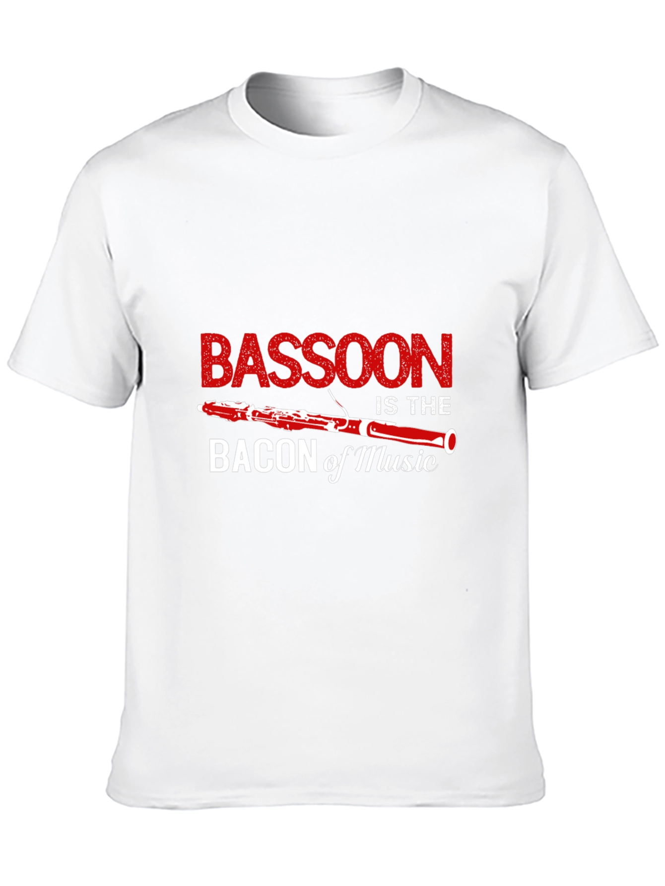 Bassoon Bacon of Music Funny Musician T-Shirt