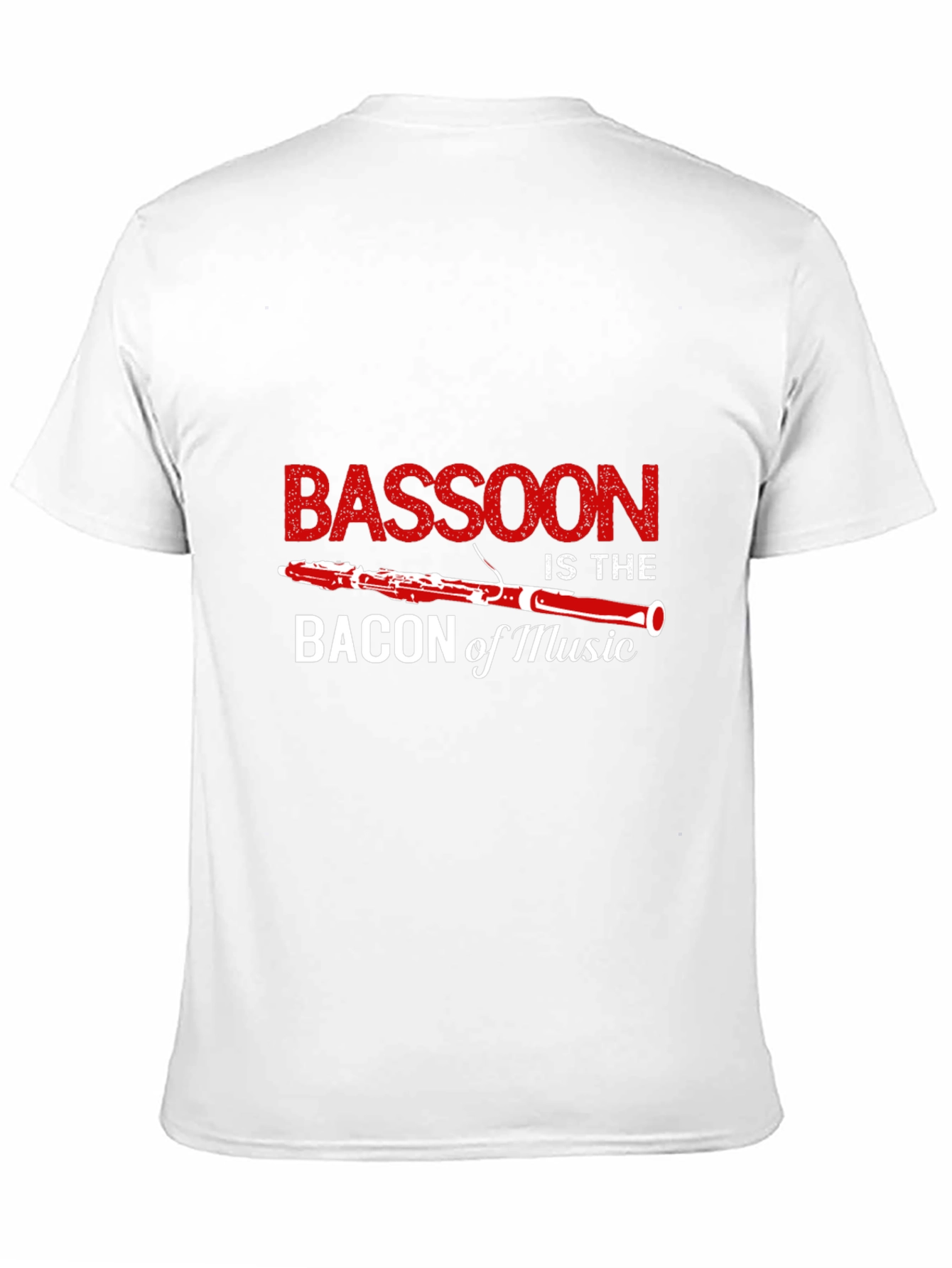 Bassoon Bacon of Music Funny Musician T-Shirt