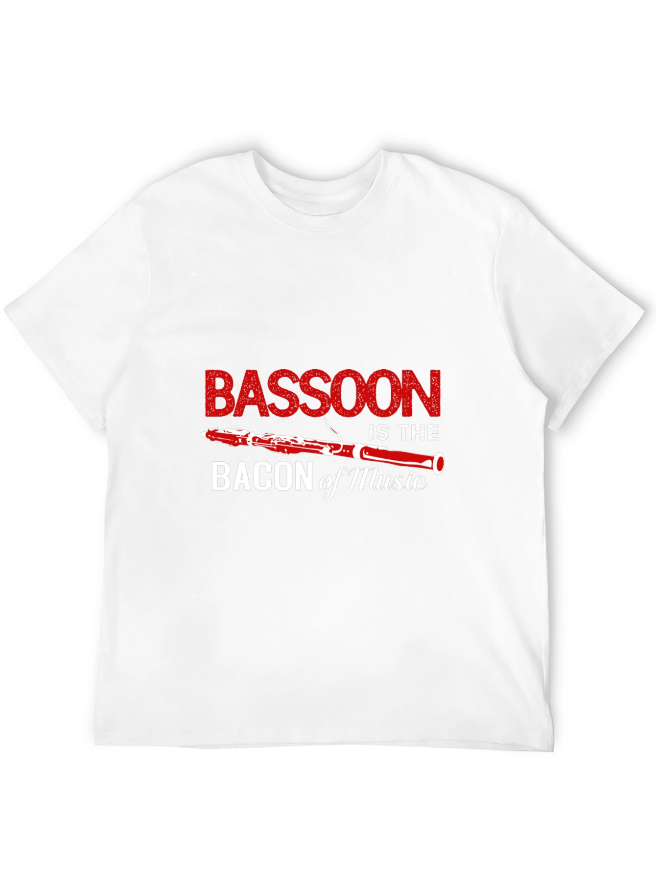Bassoon Bacon of Music Funny Musician T-Shirt