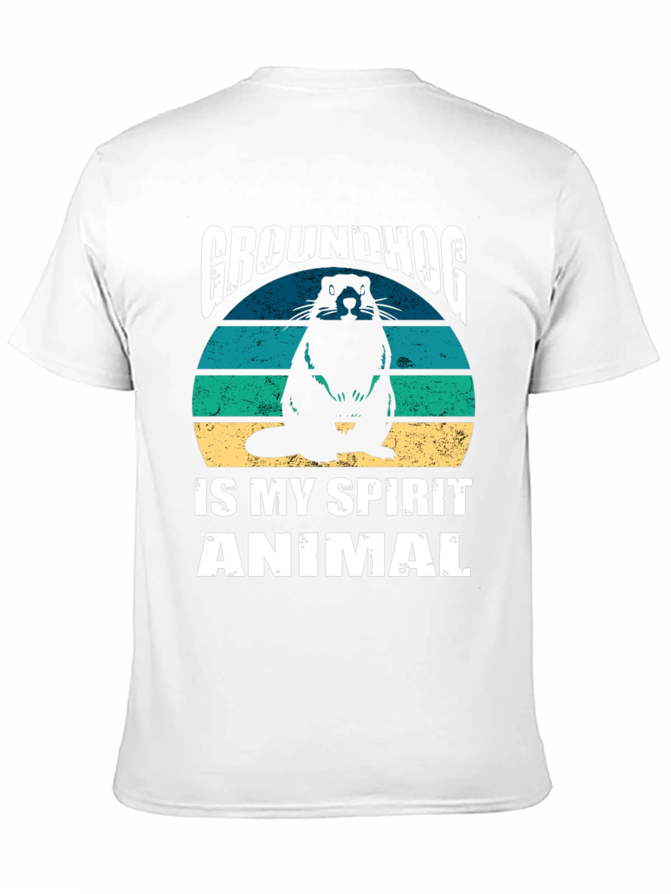 Groundhog Spirit Animal Graphic T-Shirt
