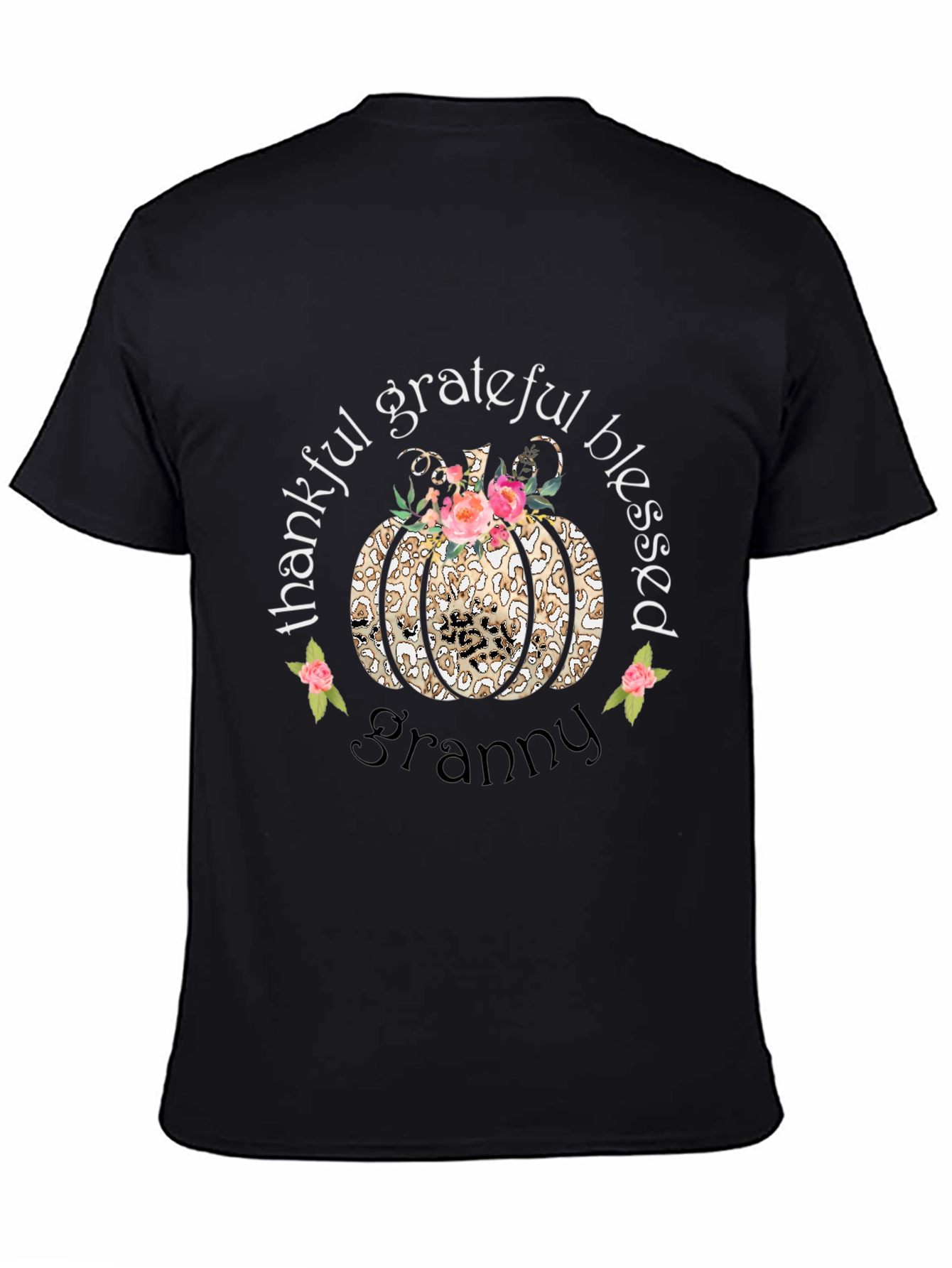 Thankful Grateful Blessed Granny T-Shirt