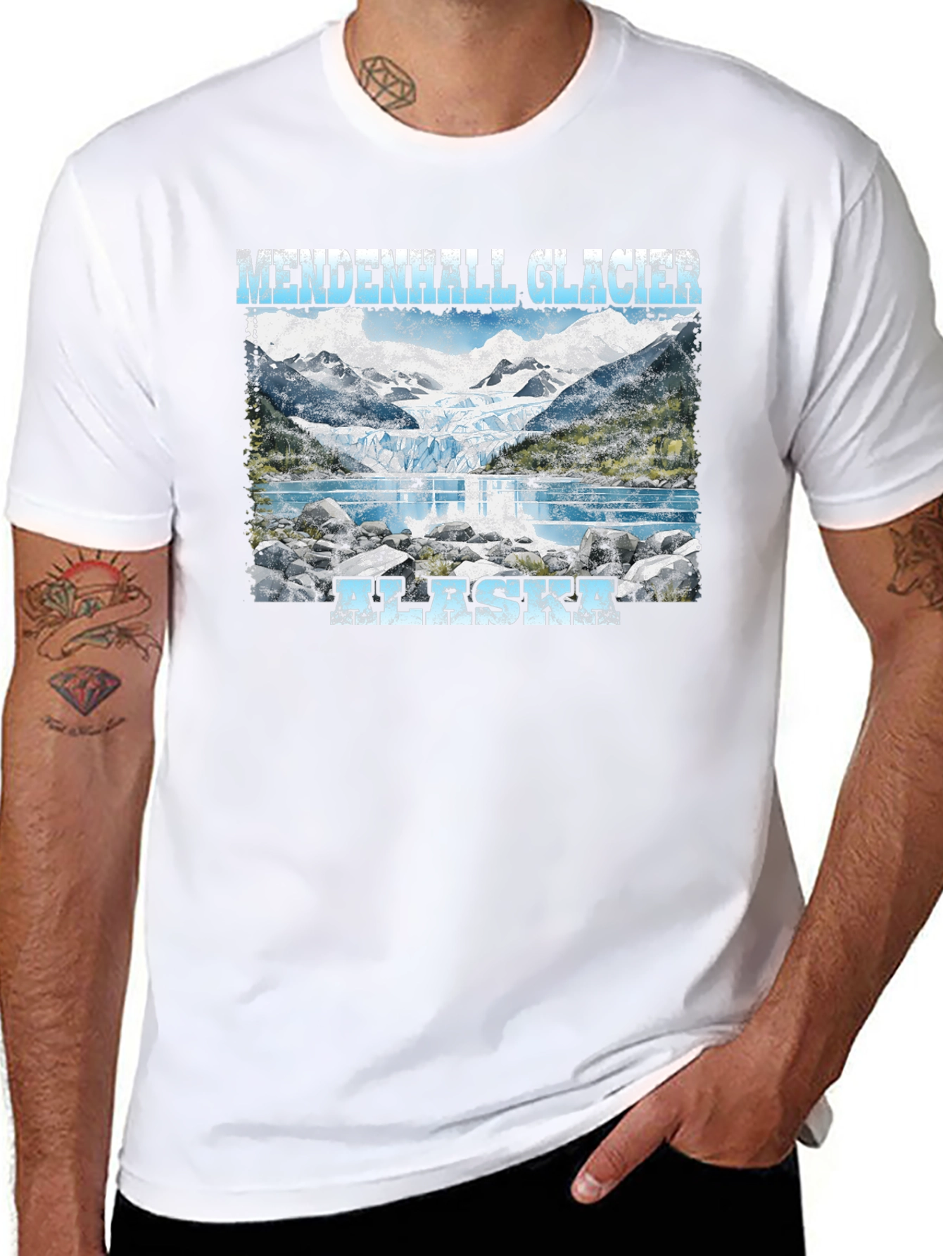 Mendenhall Glacier Alaska T-Shirt